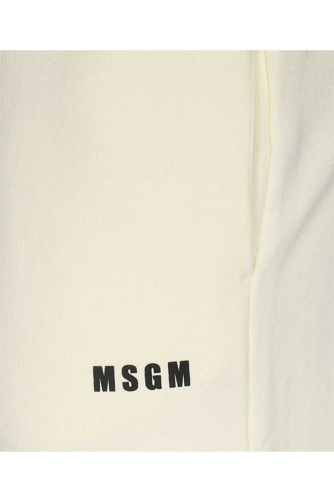 Logo print sweatpants-MSGM-OUTLET-SALE-ARCHIVIST