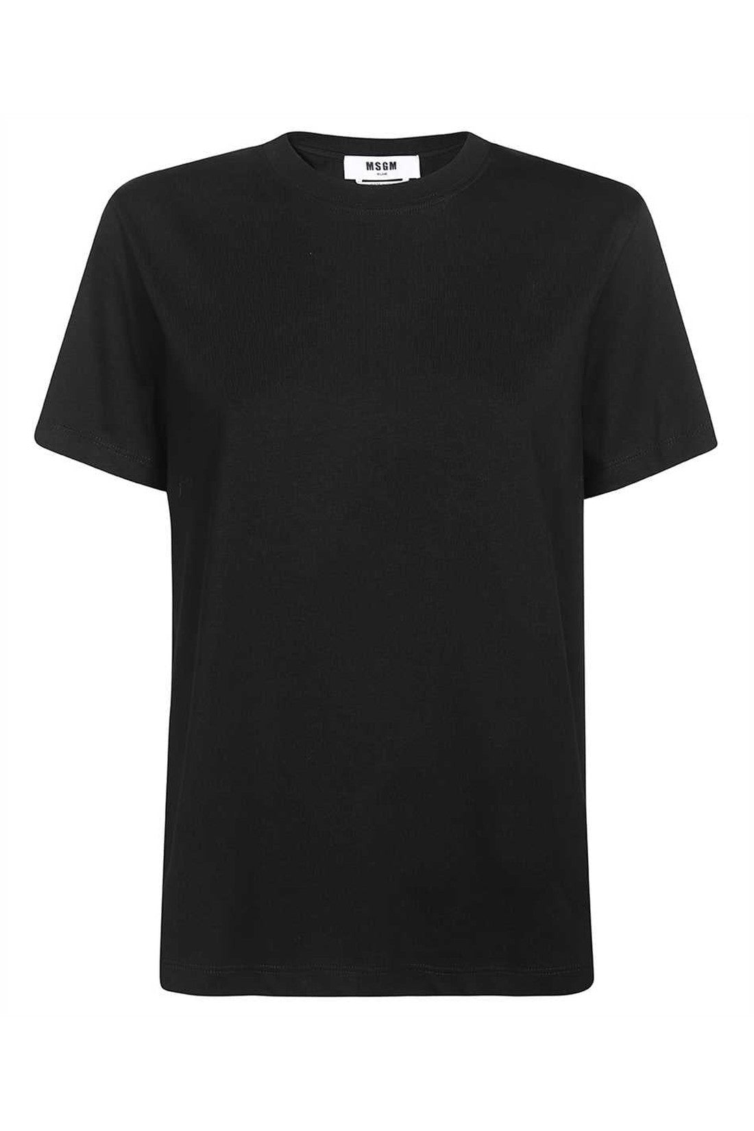 Printed cotton T-shirt-MSGM-OUTLET-SALE-M-ARCHIVIST