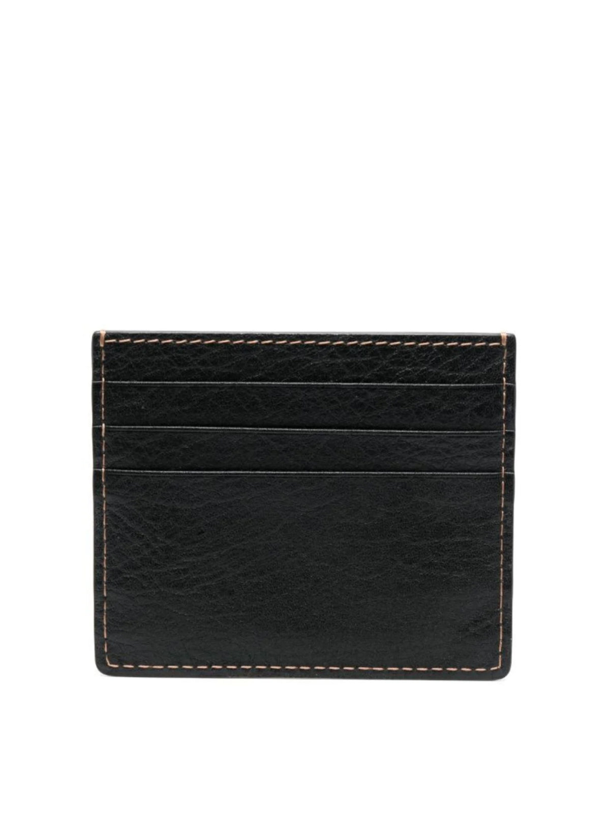 Logo Leather Card Holder