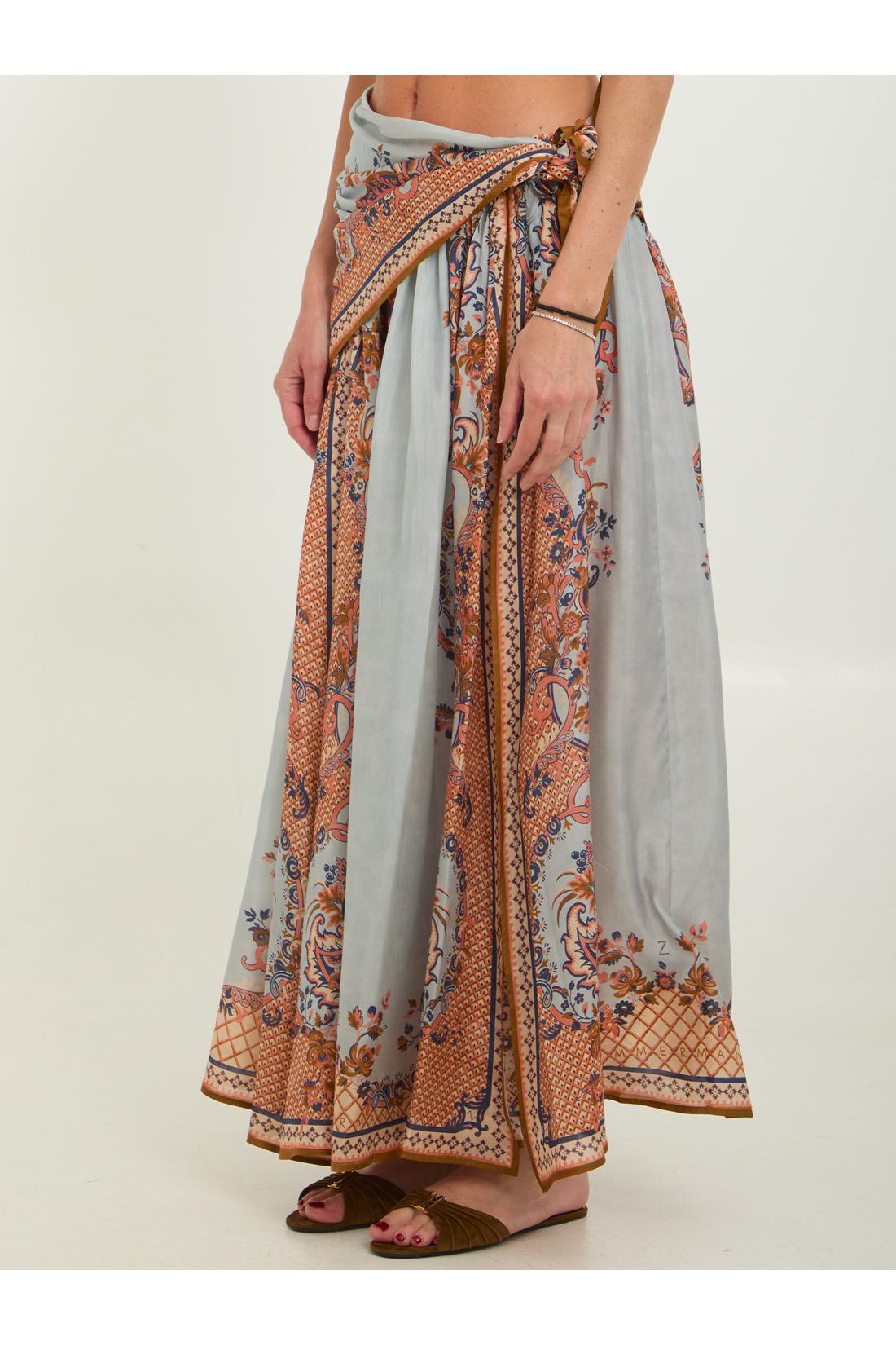 Zimmermann-OUTLET-SALE-Mahon Waisted maxi dress-ARCHIVIST