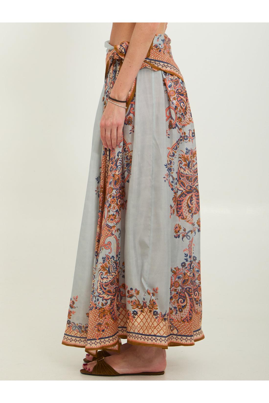 Zimmermann-OUTLET-SALE-Mahon Waisted maxi dress-ARCHIVIST