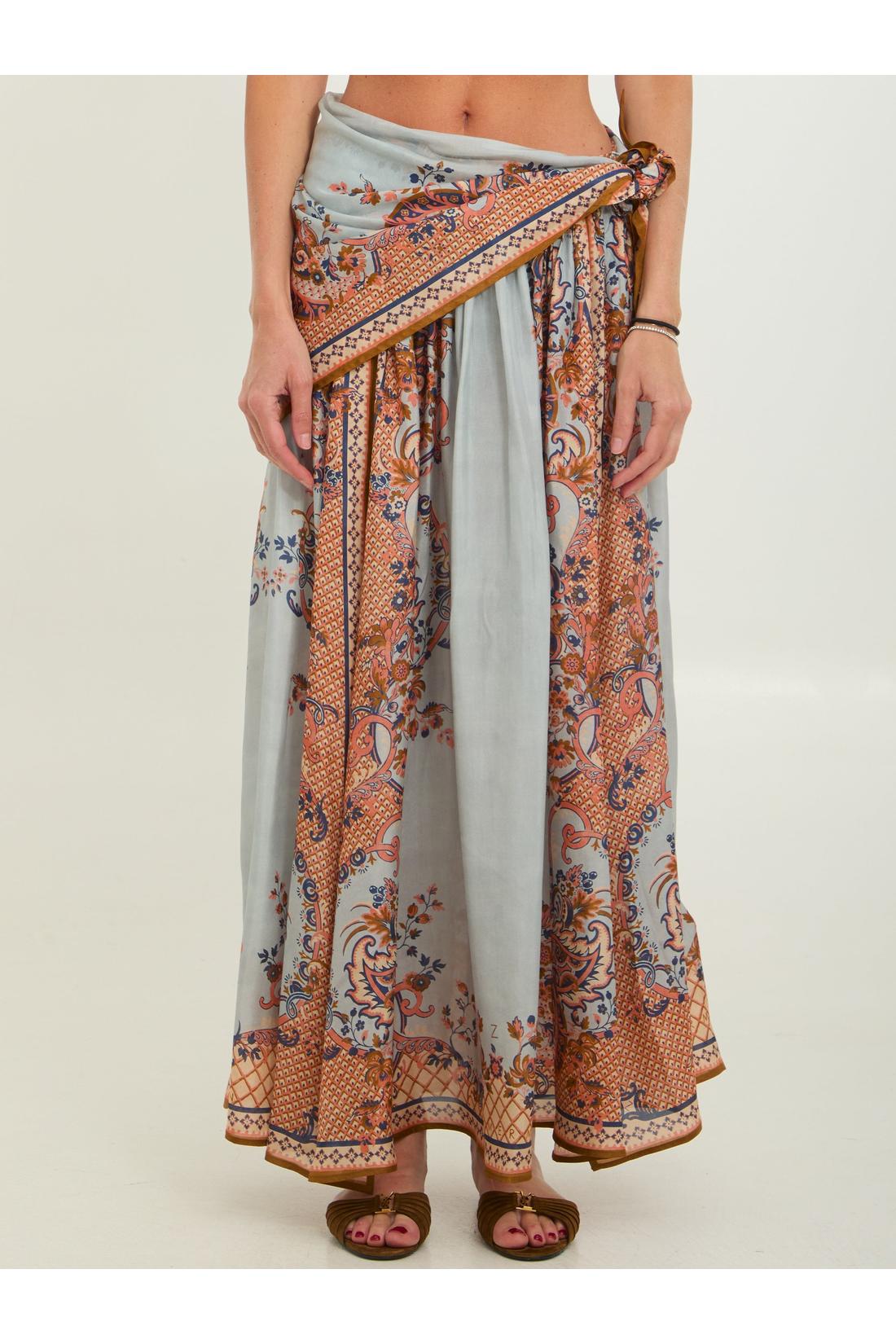 Zimmermann-OUTLET-SALE-Mahon Waisted maxi dress-ARCHIVIST