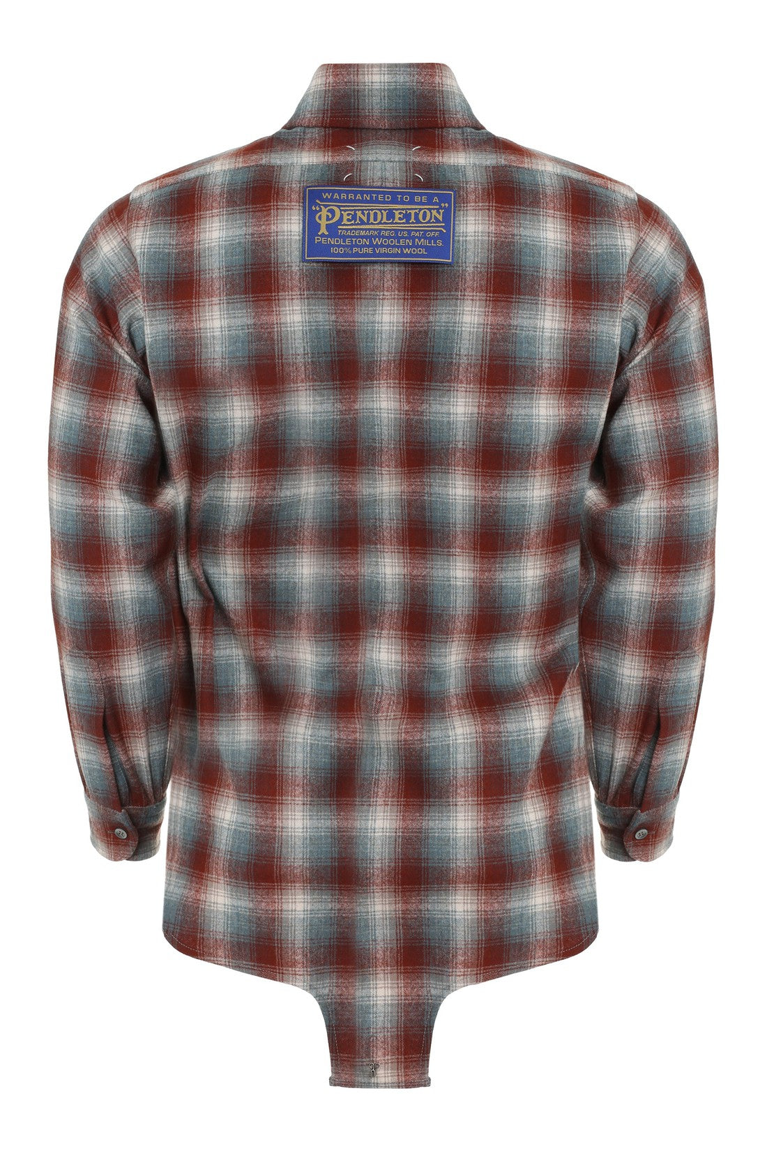 Maison Margiela-OUTLET-SALE-Maison Margiela X Pendleton - Checked wool shirt-ARCHIVIST