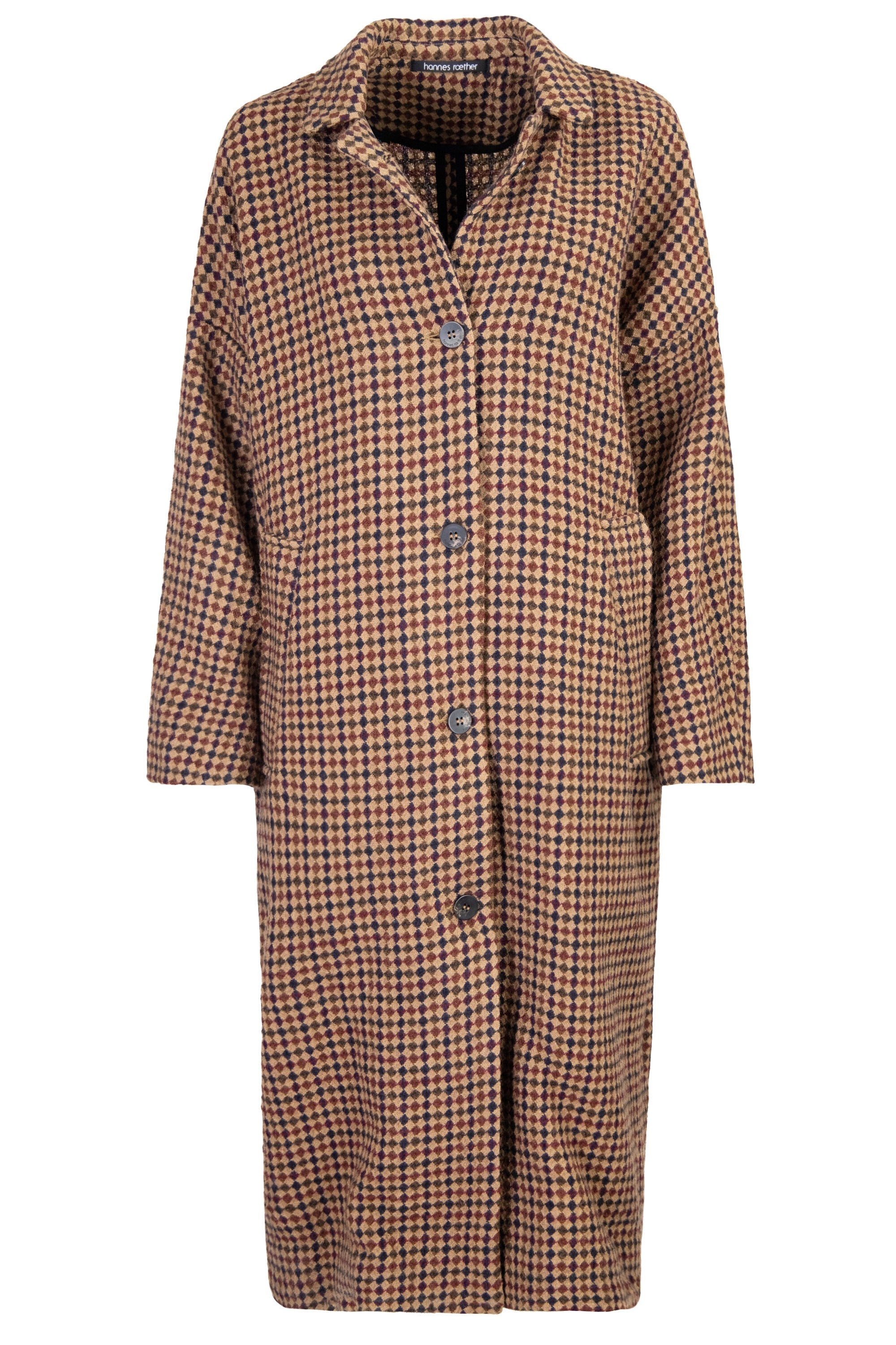 Hannes Roether-Mantel esc33apade.7048-Jacken & Mäntel-Black-Deal-Outlet-by-ARCHIVIST