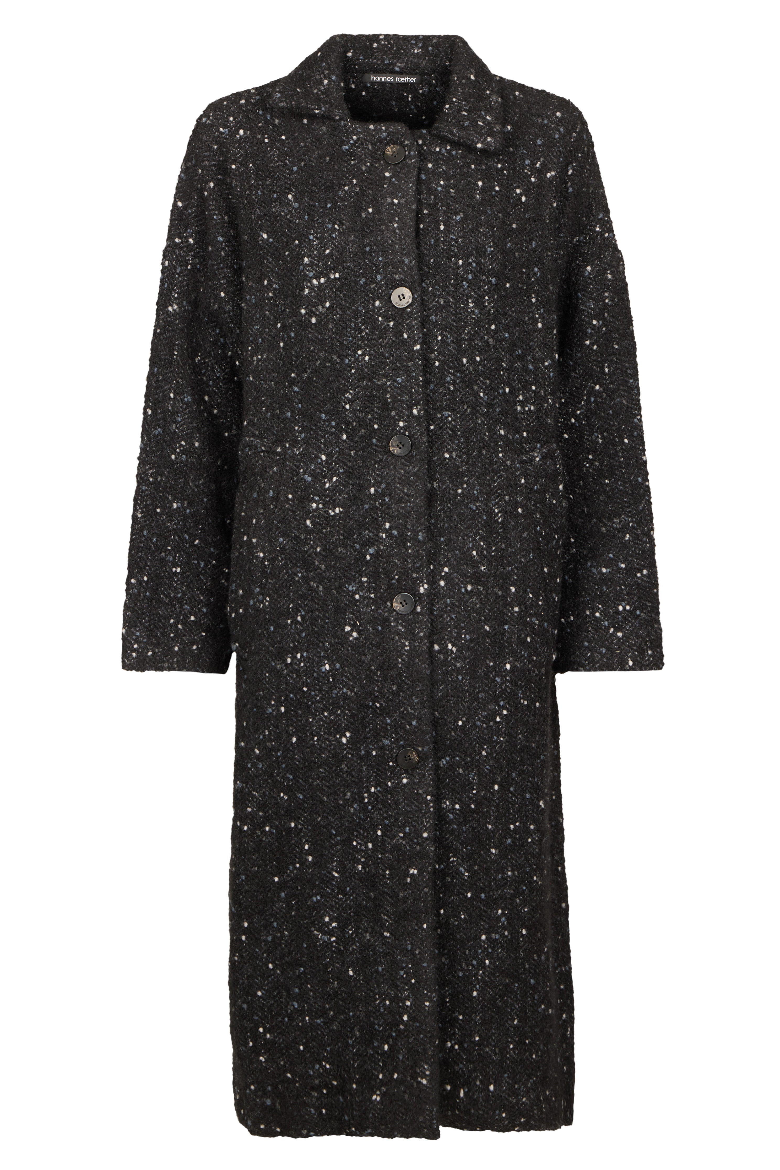 Hannes Roether-Mantel esc33apade.7049-Jacken & Mäntel-Black-Deal-Outlet-by-ARCHIVIST