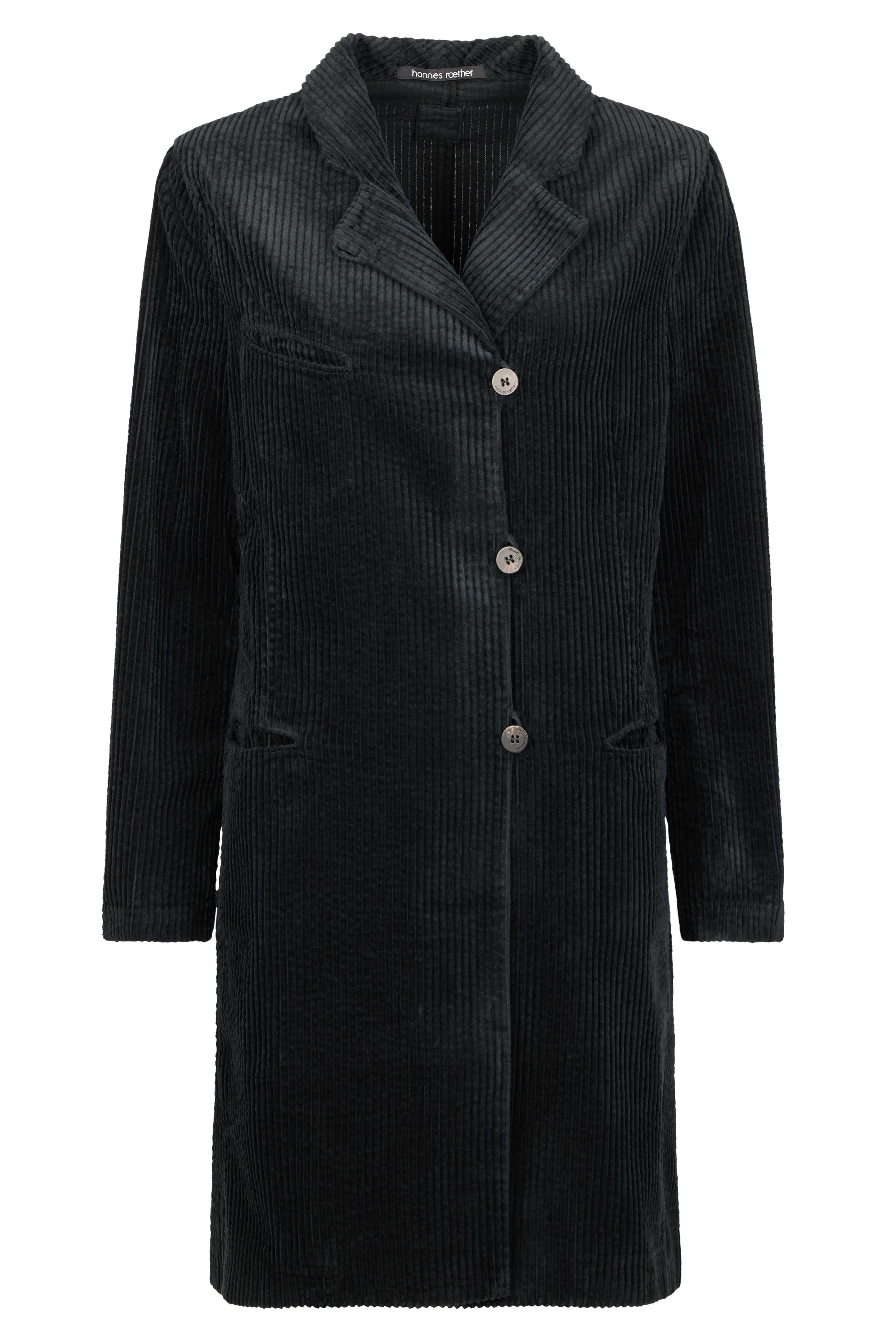 Hannes Roether-Mantel tan33te.764-Jacken & Mäntel-Black-Deal-Outlet-by-ARCHIVIST