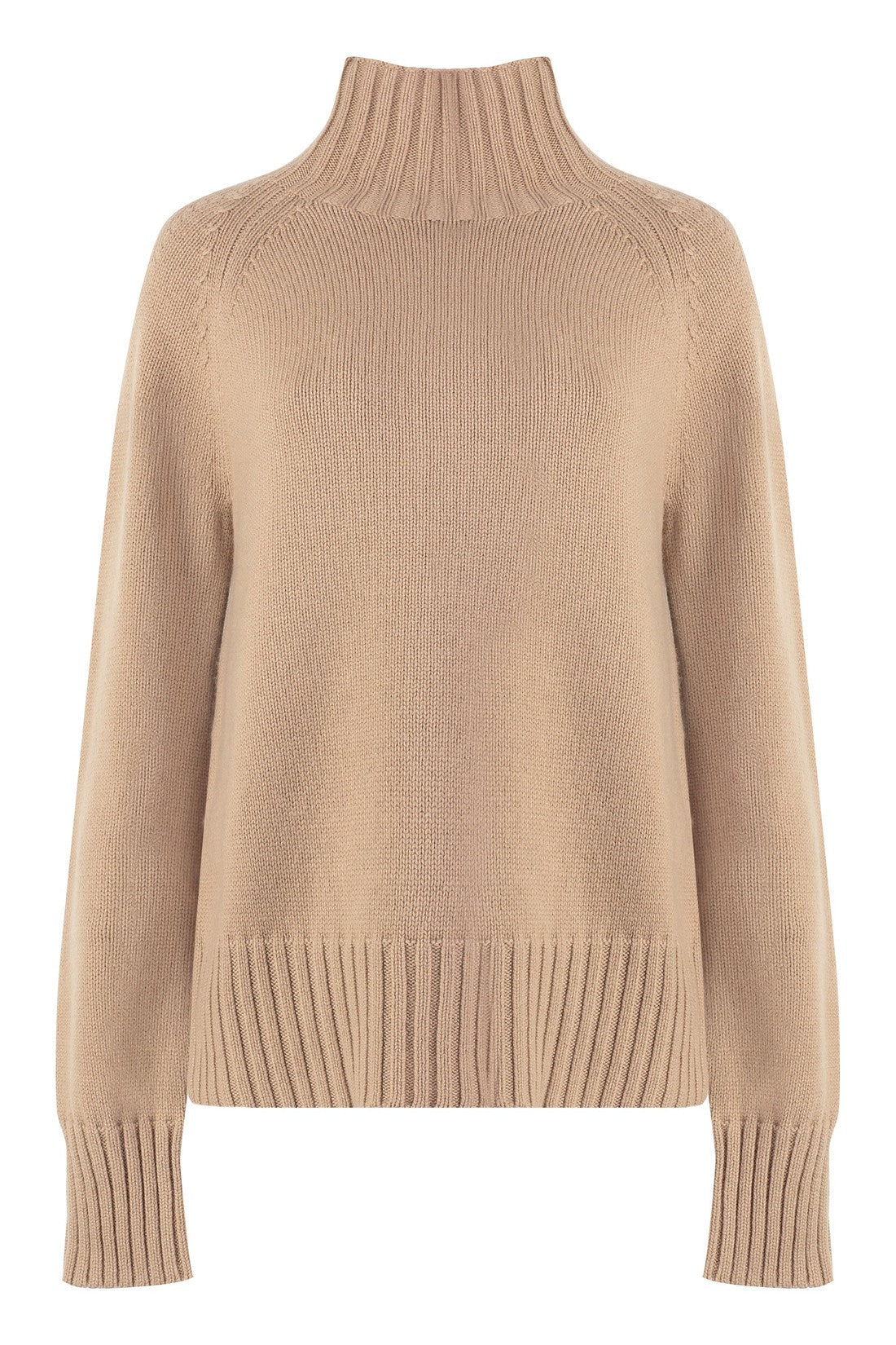 S MAX MARA-OUTLET-SALE-Mantova Wool blend turtleneck sweater-ARCHIVIST