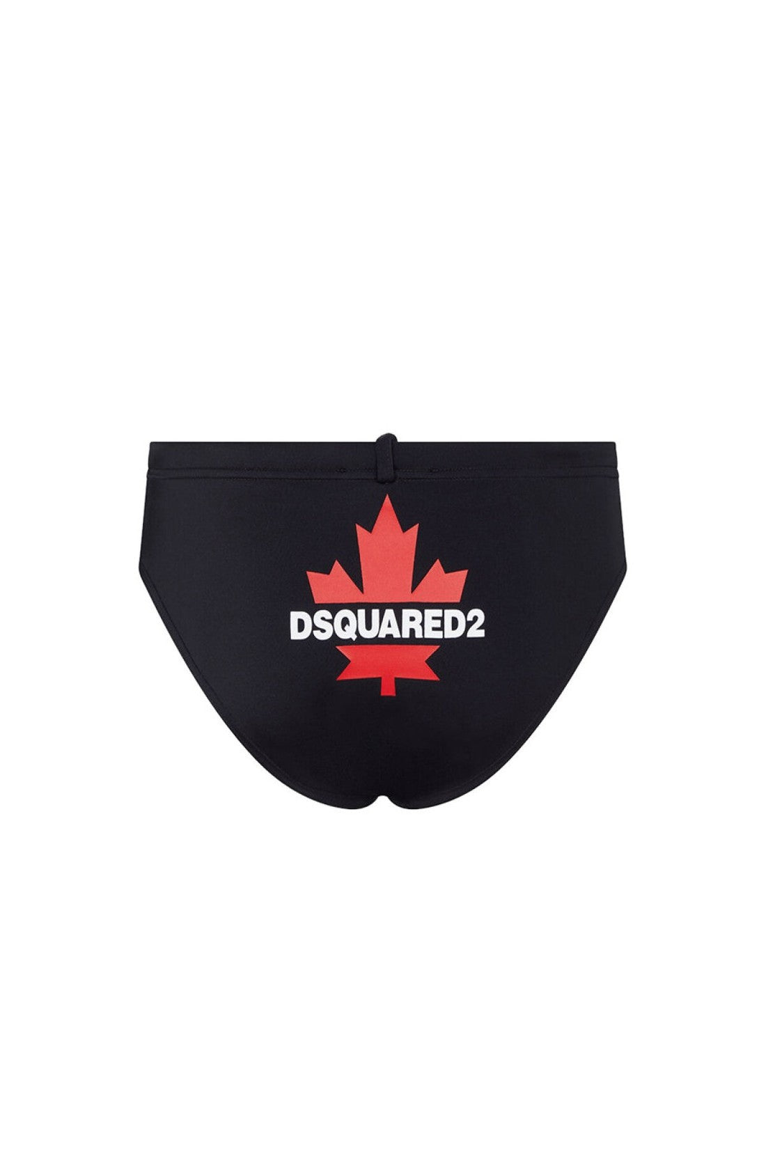 Dsquared2-OUTLET-SALE-Maple Leaf Logo Swim Briefs-ARCHIVIST