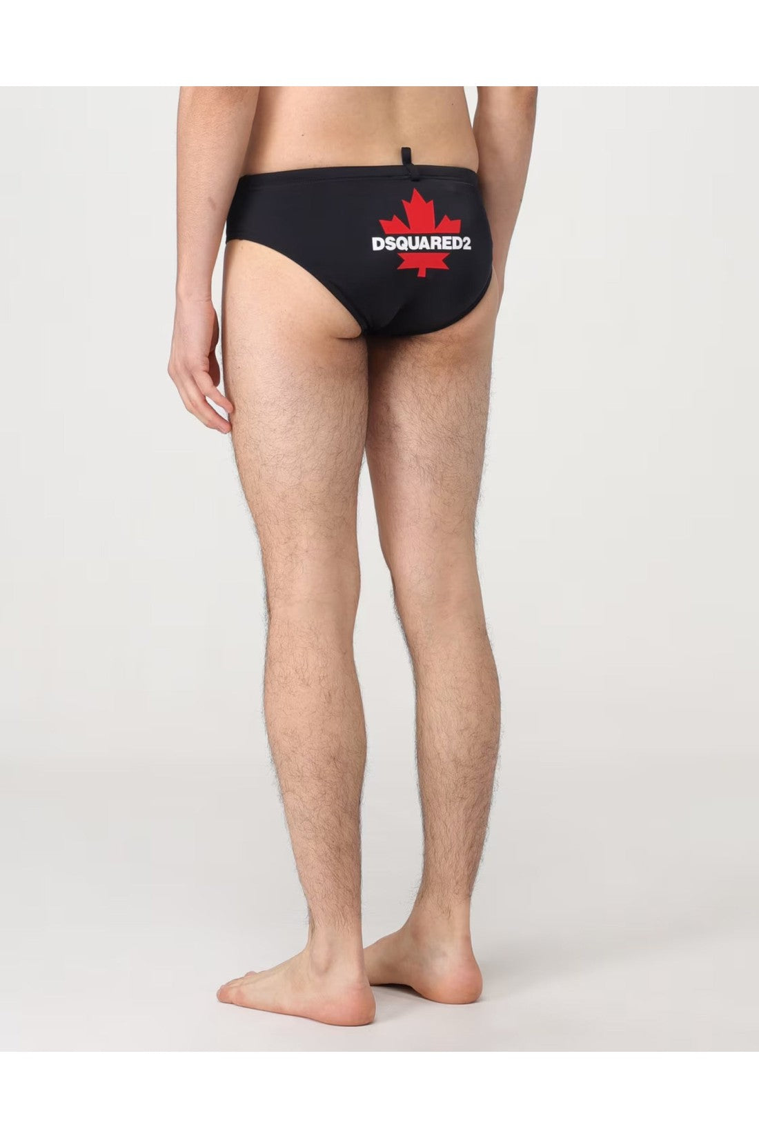 Dsquared2-OUTLET-SALE-Maple Leaf Logo Swim Briefs-ARCHIVIST