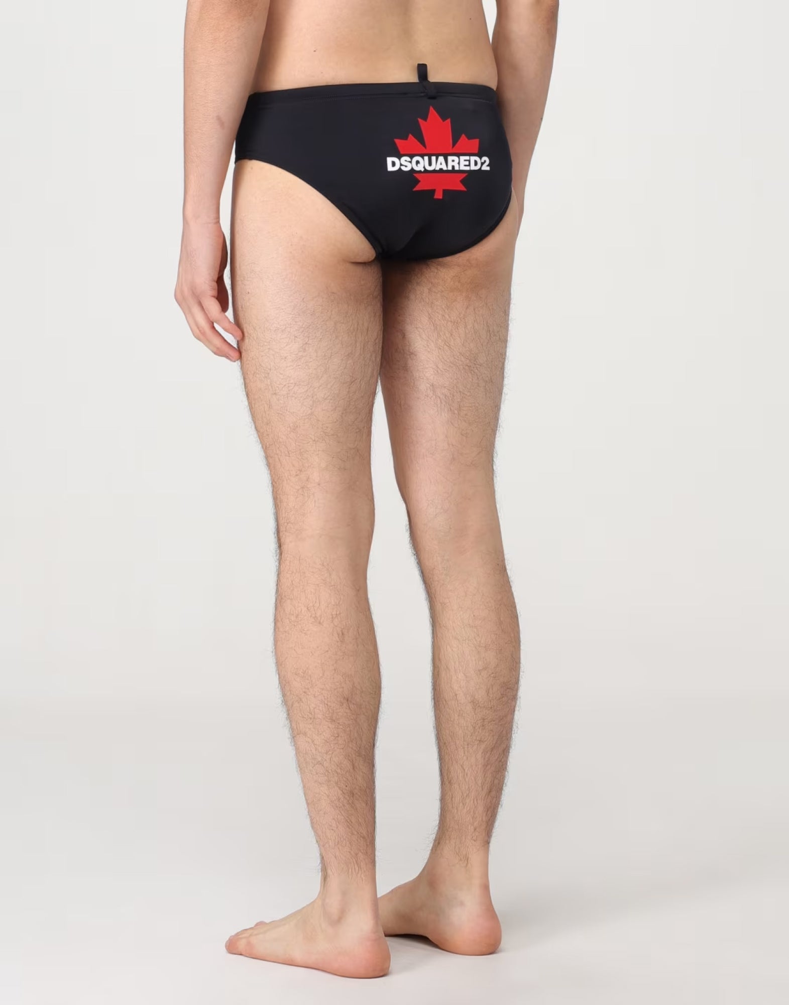 Dsquared2-OUTLET-SALE-Maple Leaf Logo Swim Briefs-ARCHIVIST