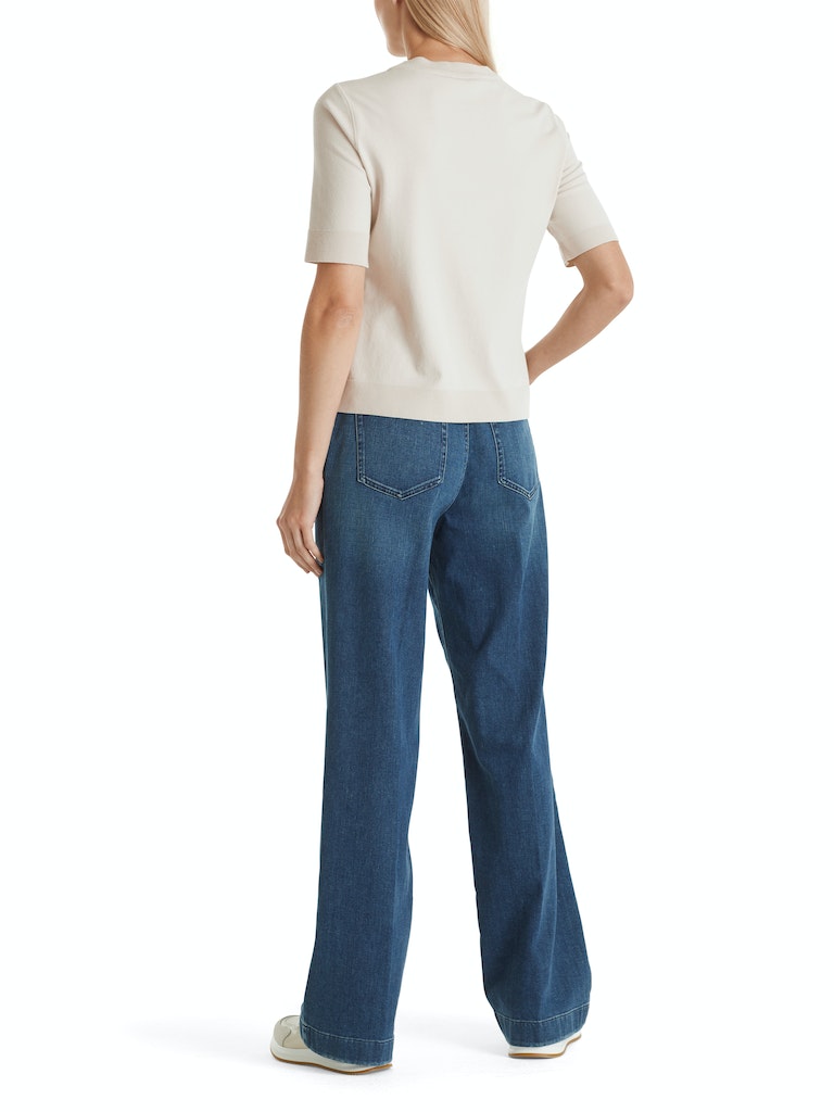 Crew neck sweater “Rethink Together”