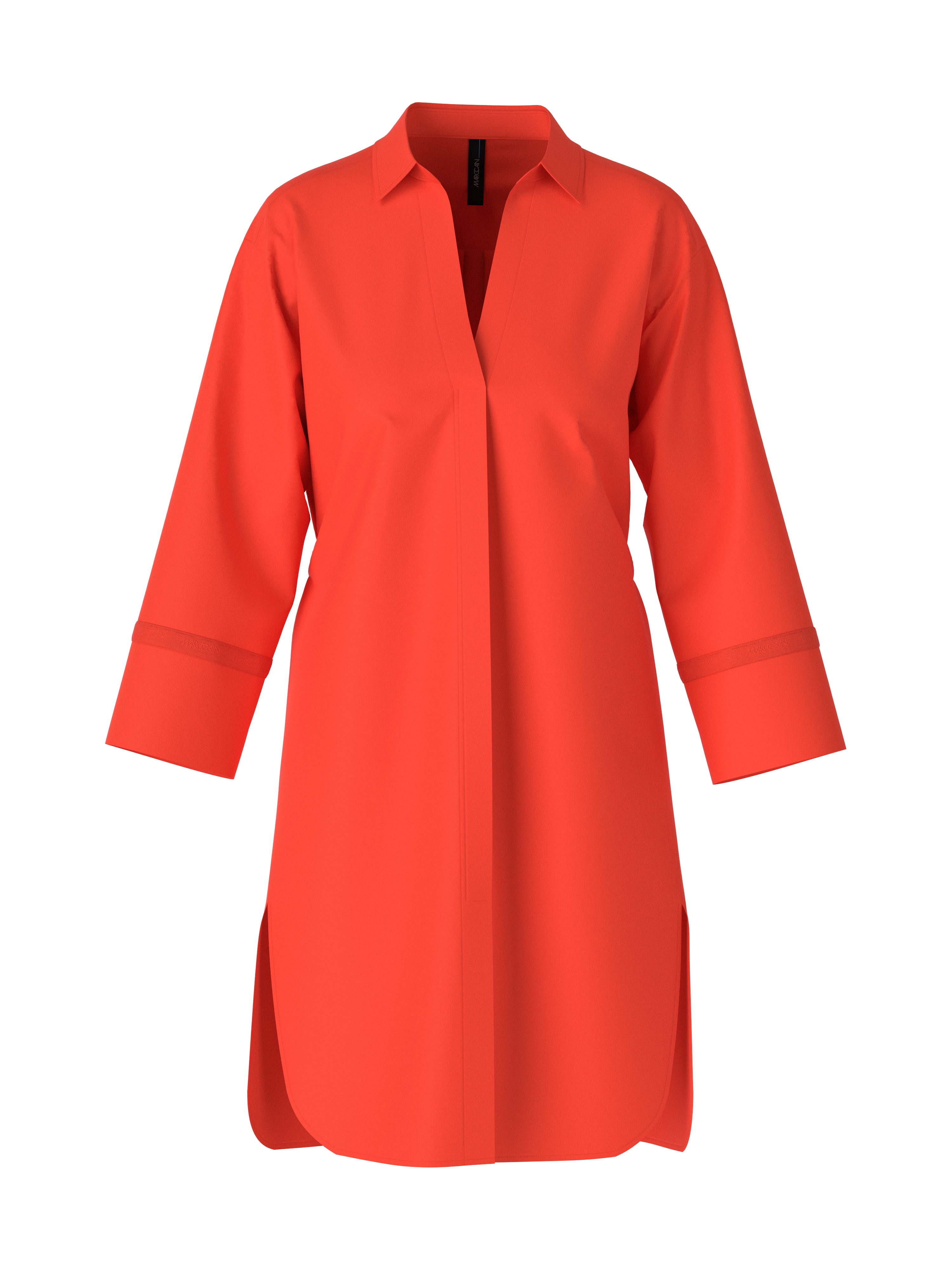 Marc Cain-Hemdblusenkleid mit ¾-Ärmel-Kleider & Röcke-Black-Deal-Outlet-by-ARCHIVIST