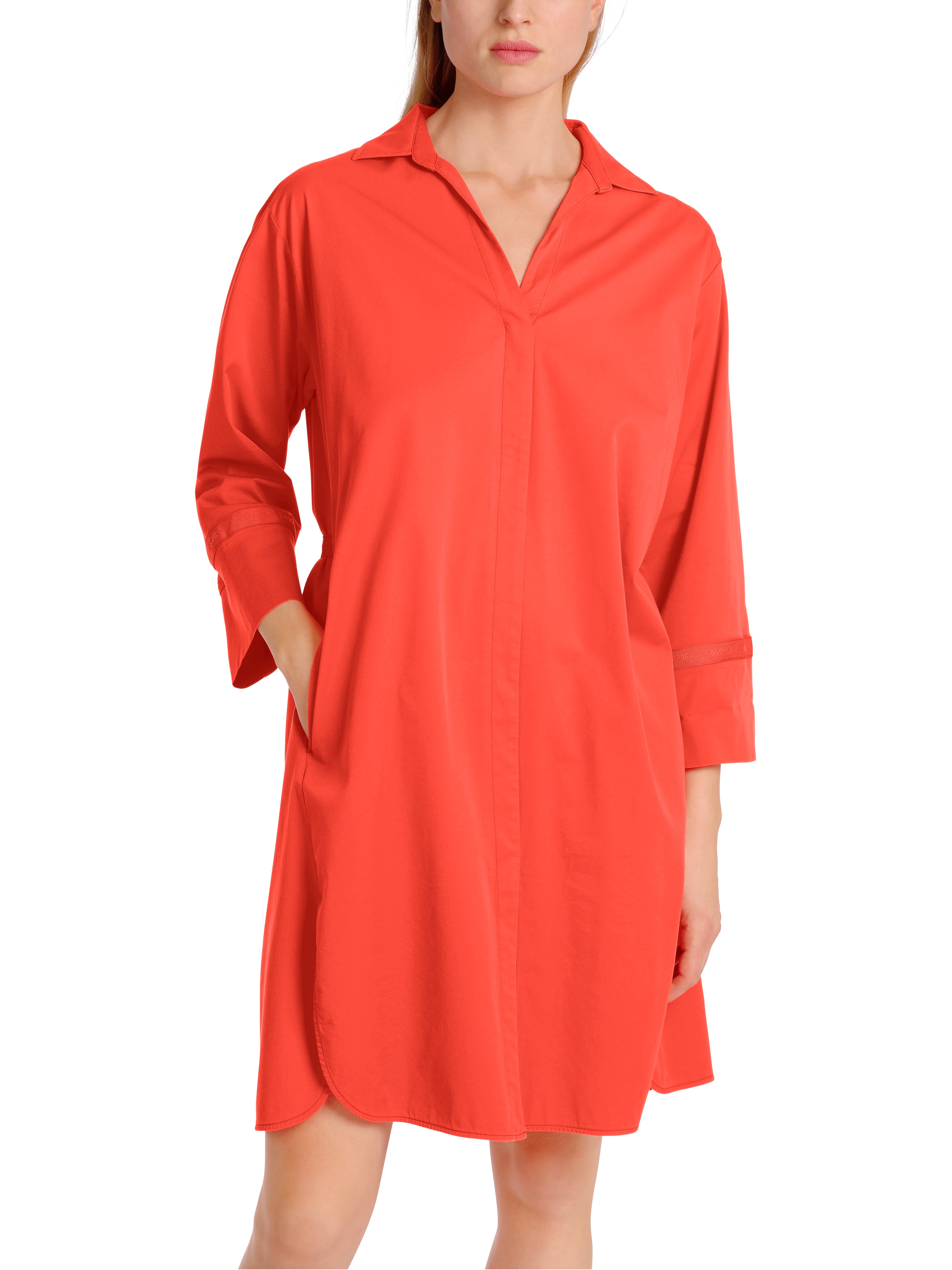 Marc Cain-Hemdblusenkleid mit ¾-Ärmel-Kleider & Röcke-Black-Deal-Outlet-by-ARCHIVIST