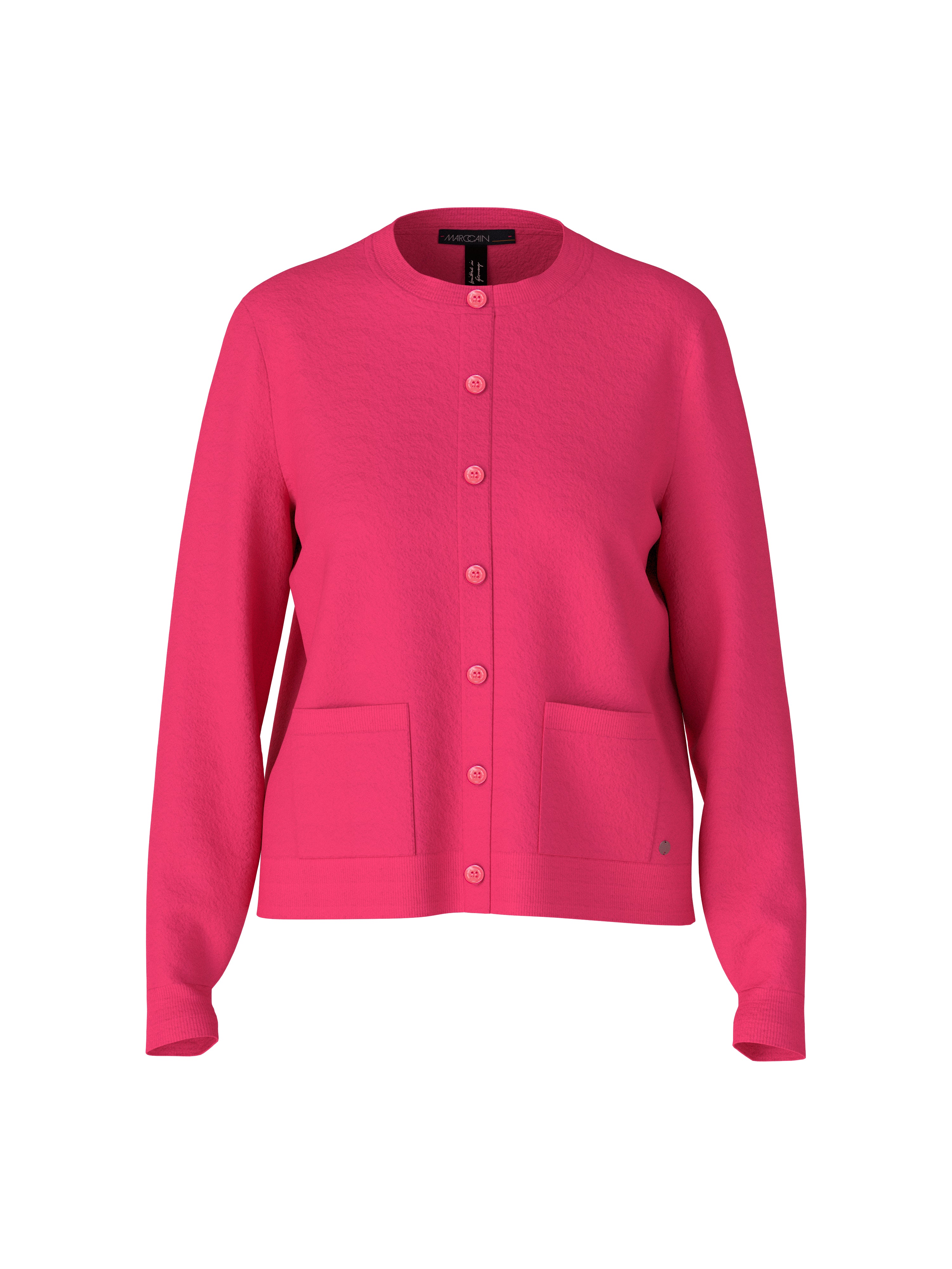 Marc Cain-Cardigan "Rethink Together"-Strick & Pullover-Black-Deal-Outlet-by-ARCHIVIST