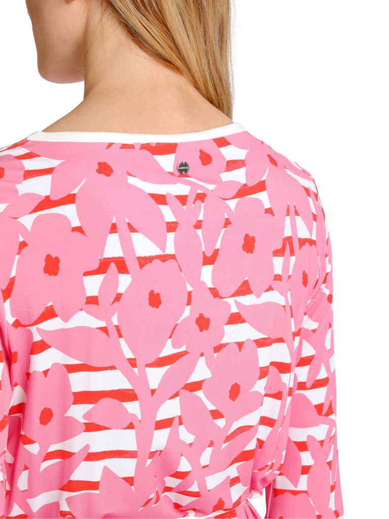 Bedrucktes Kleid in Tunikaform