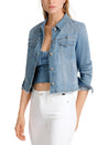 Marc Cain-Fancy Jeansjacke “Rethink Together”-Jacken & Mäntel-Black-Deal-Outlet-by-ARCHIVIST