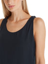 Marc Cain-Ärmelloses Top-Shirts-Black-Deal-Outlet-by-ARCHIVIST
