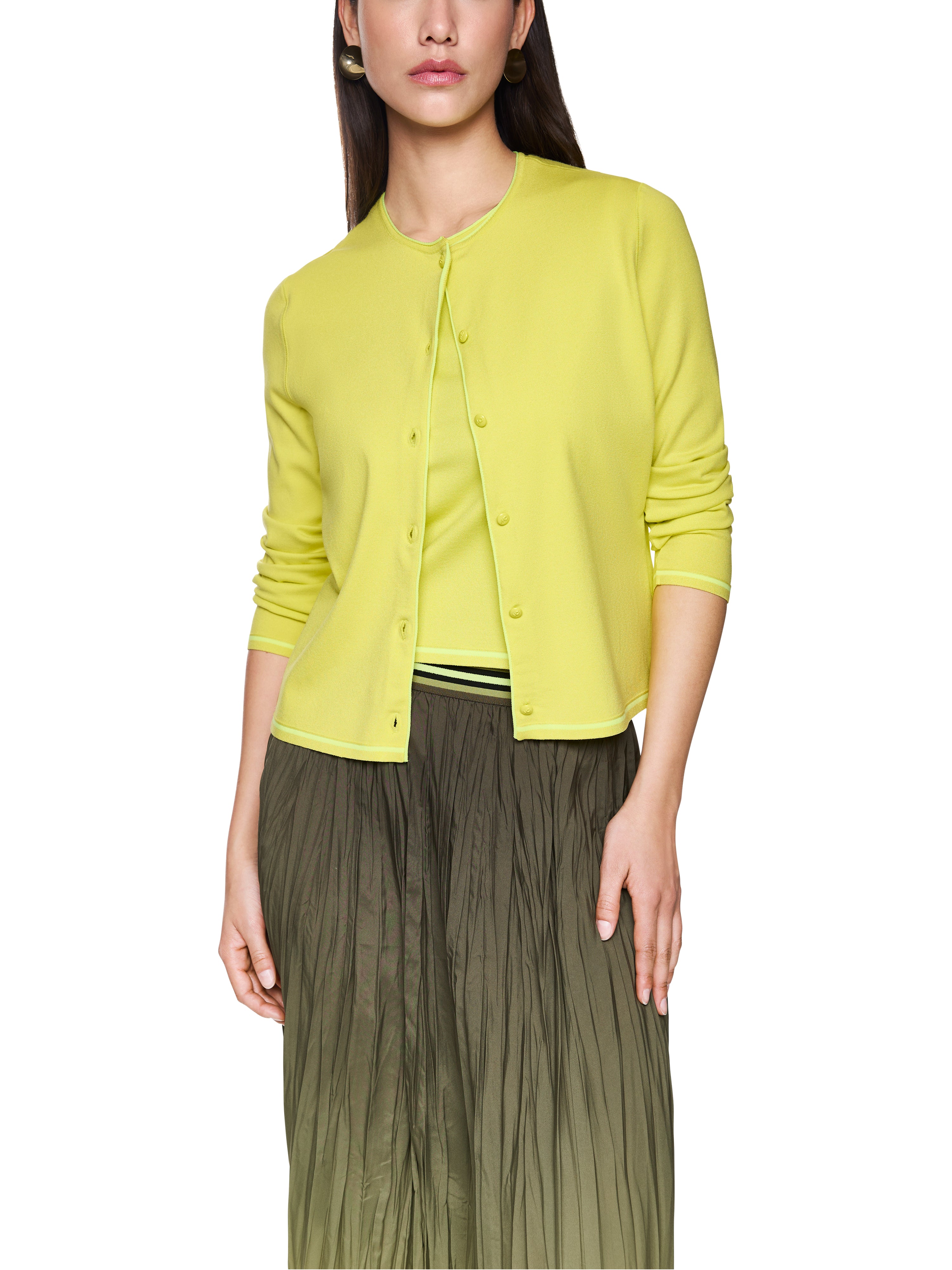 Feinstrick-Cardigan Knitted in Germany