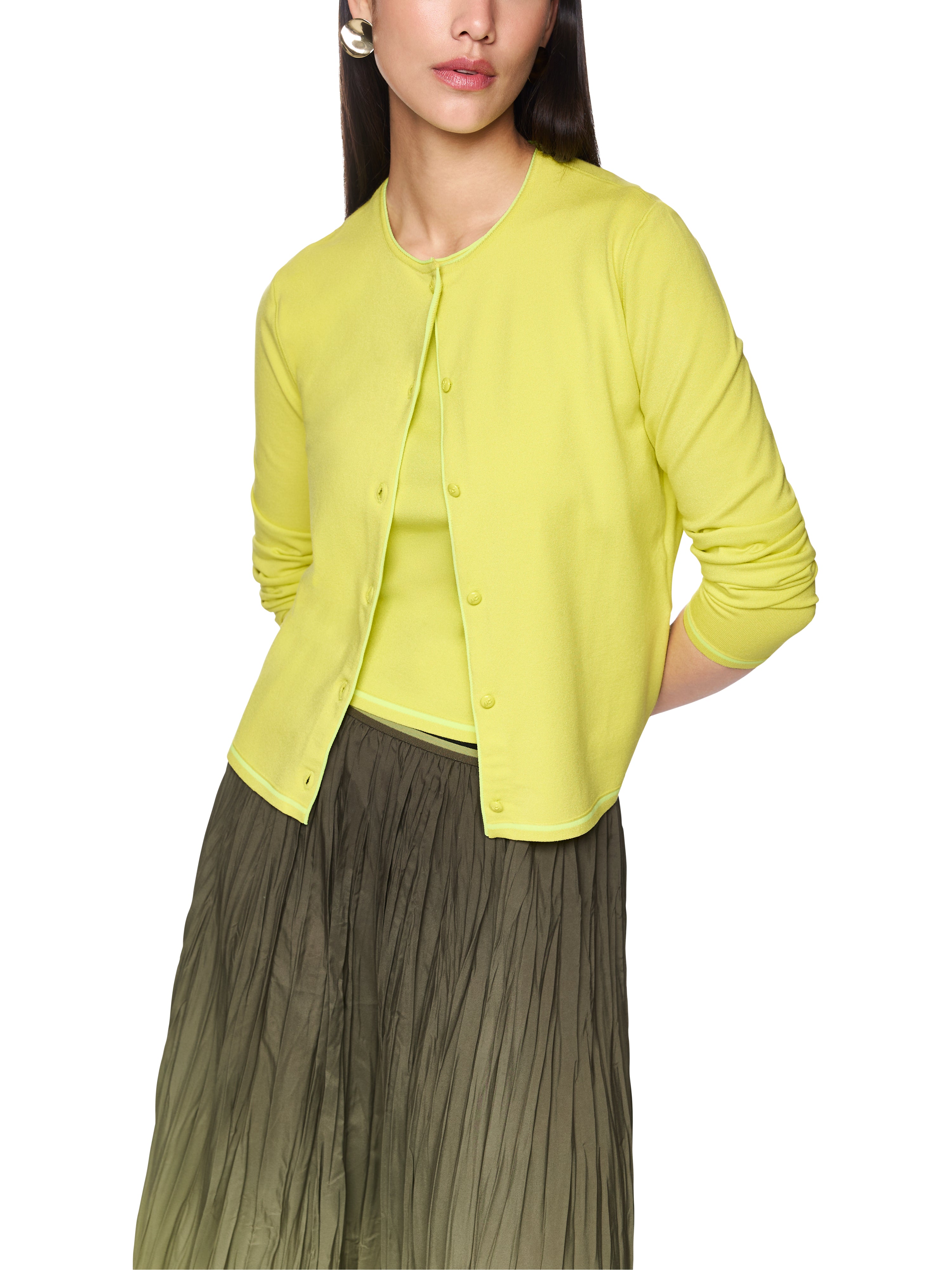 Feinstrick-Cardigan Knitted in Germany