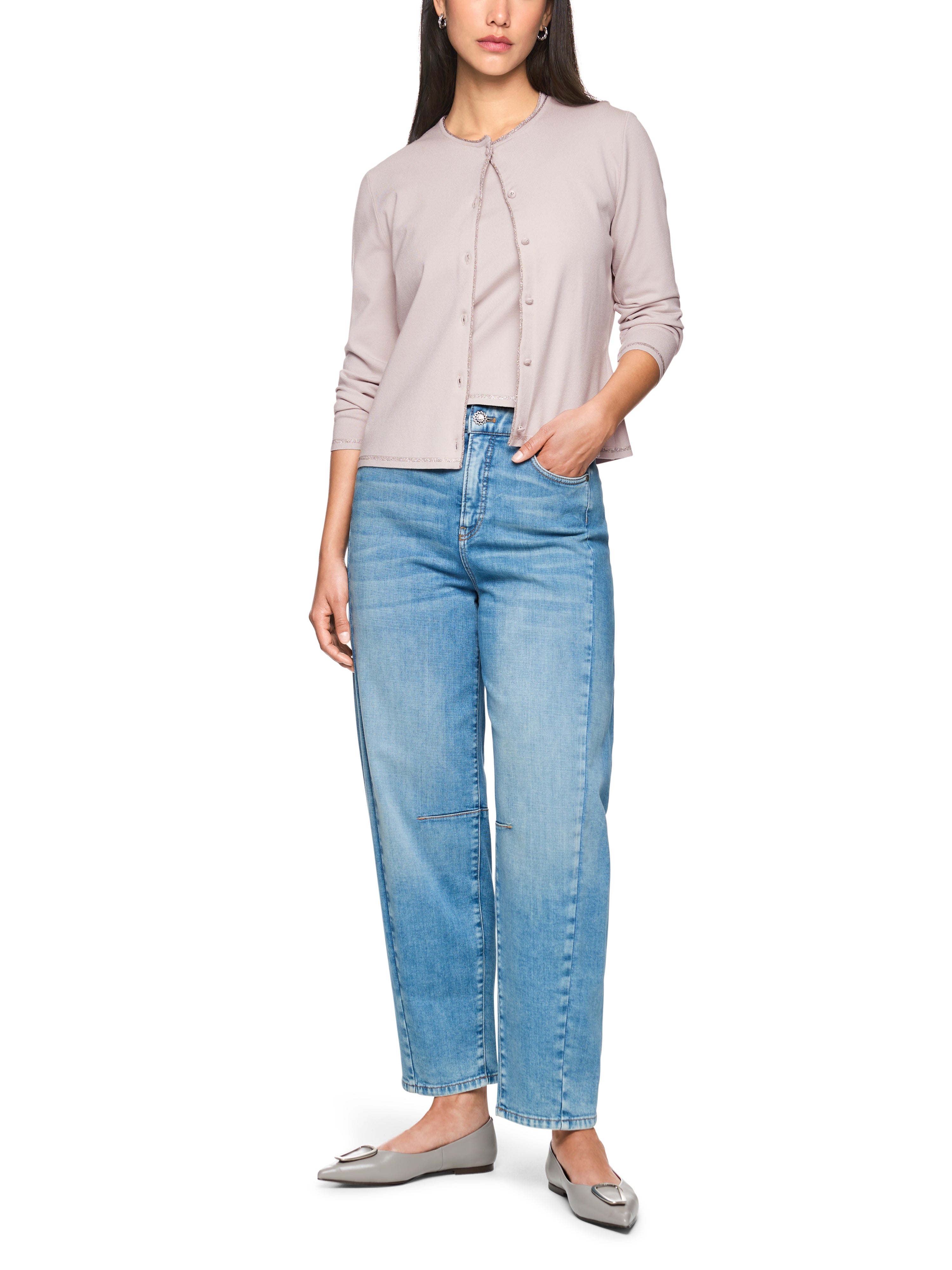 Feinstrick-Cardigan Knitted in Germany