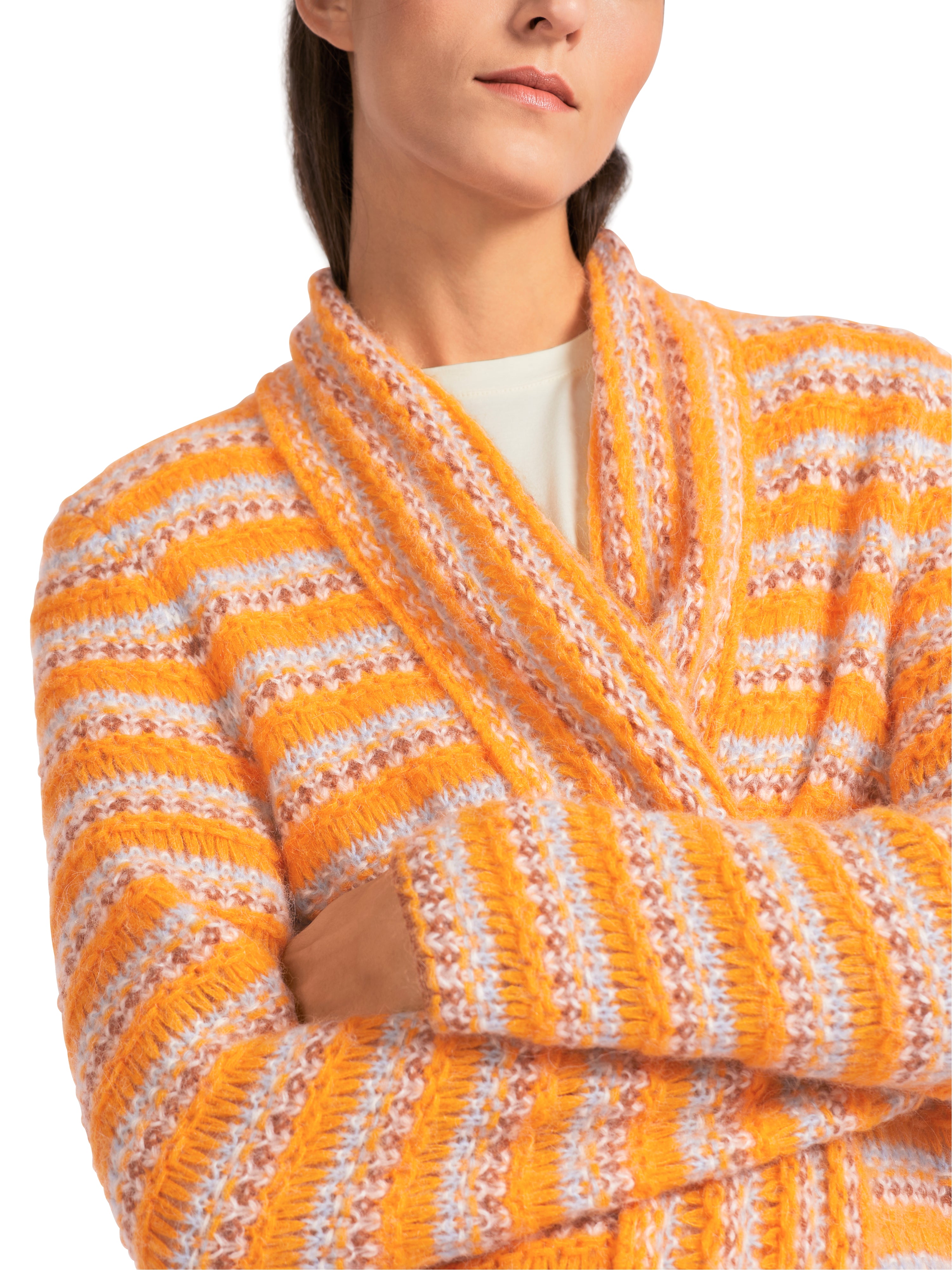 Marc Cain-Langer Cardigan Knitted in Germany-ARCHIVIST