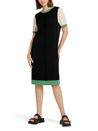 Marc Cain-Crew-Neck-Kleid "Rethink Together"-ARCHIVIST