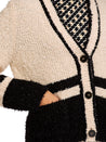 Marc Cain-Cardigan mit Fransen Knitted in Germany-ARCHIVIST