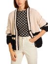 Marc Cain-Cardigan mit Fransen Knitted in Germany-ARCHIVIST