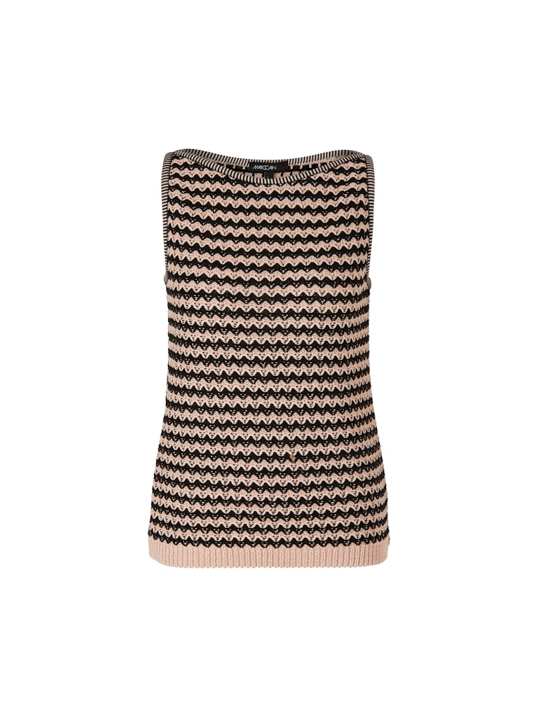 Ärmelloses Stricktop “Rethink Together”