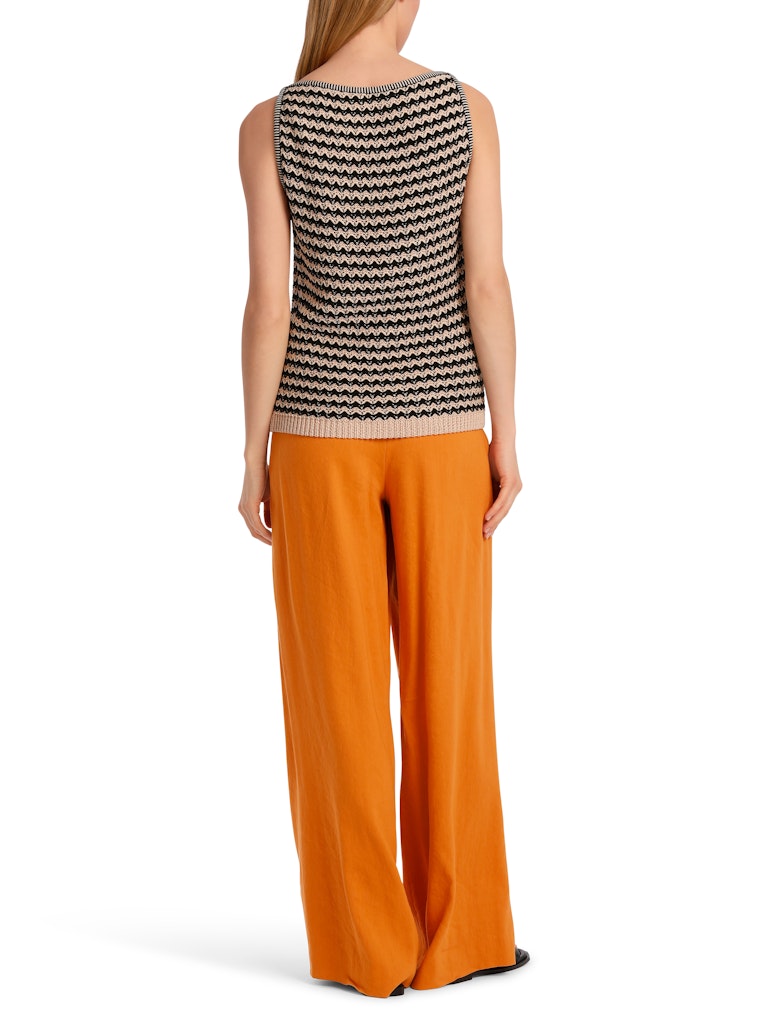 Ärmelloses Stricktop “Rethink Together”