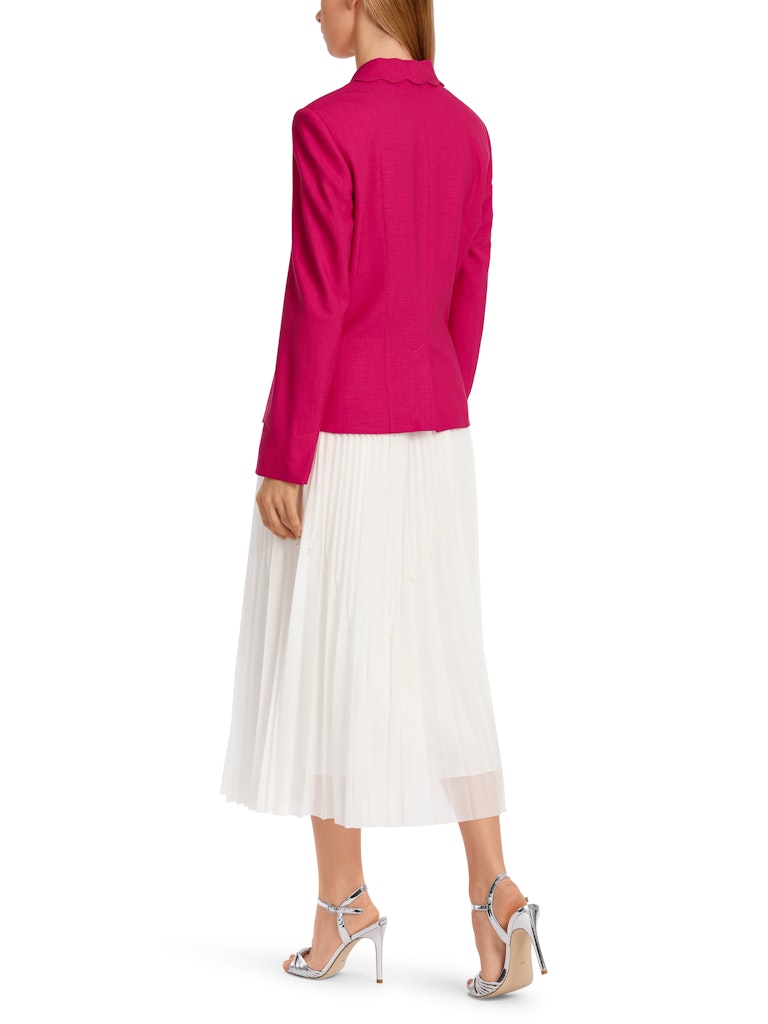 Blazer mit Muschelrevers