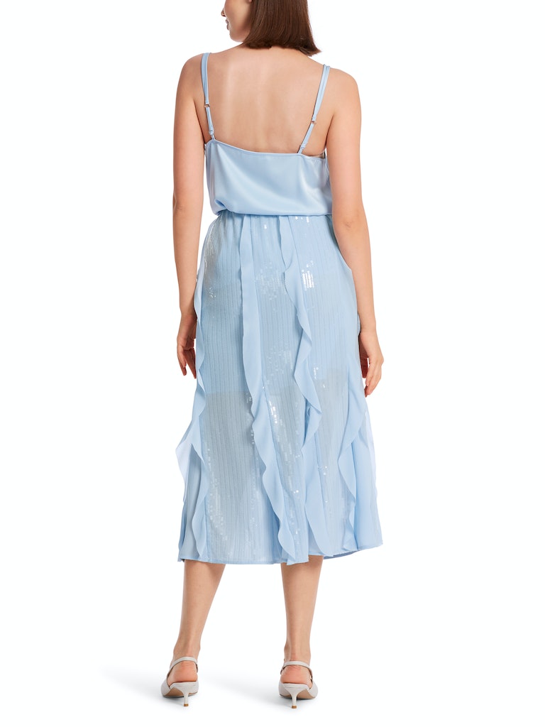 Pailletten-Rock mit Volants