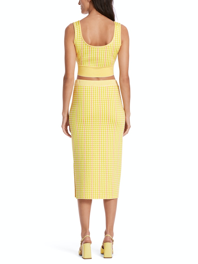 Karierter Rock Knitted in Germany