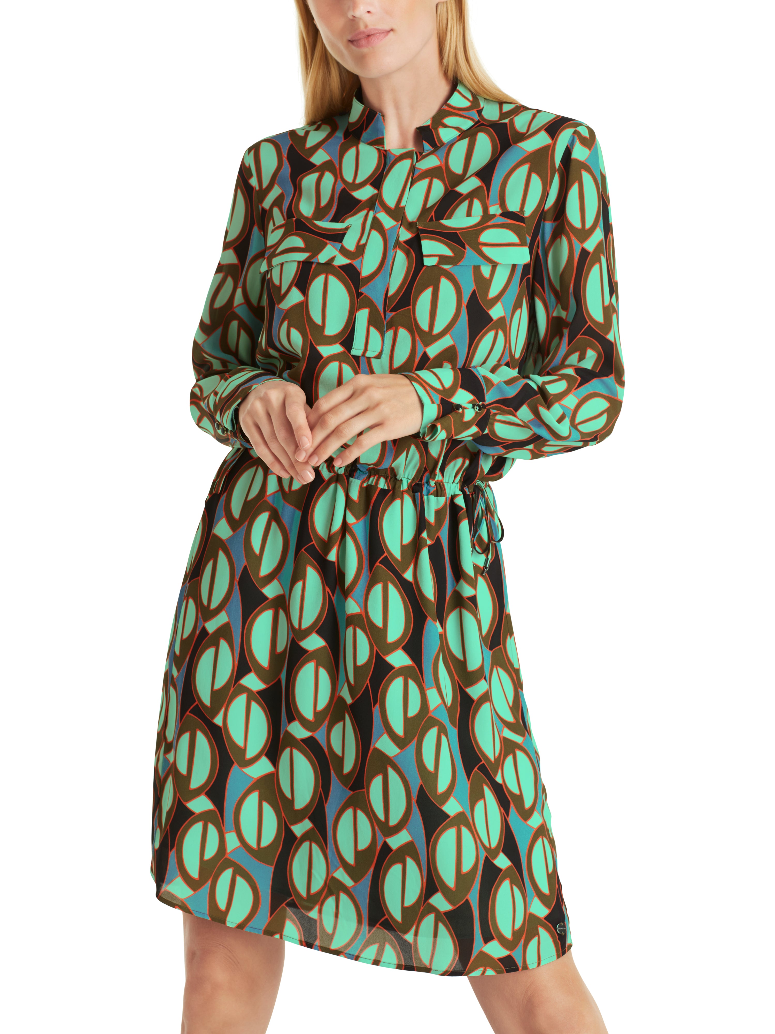 Marc Cain-Farbenfrohes Minikleid-Kleider & Röcke-Black-Deal-Outlet-by-ARCHIVIST