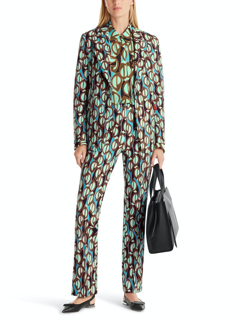 Blazer im grafischen Dessin