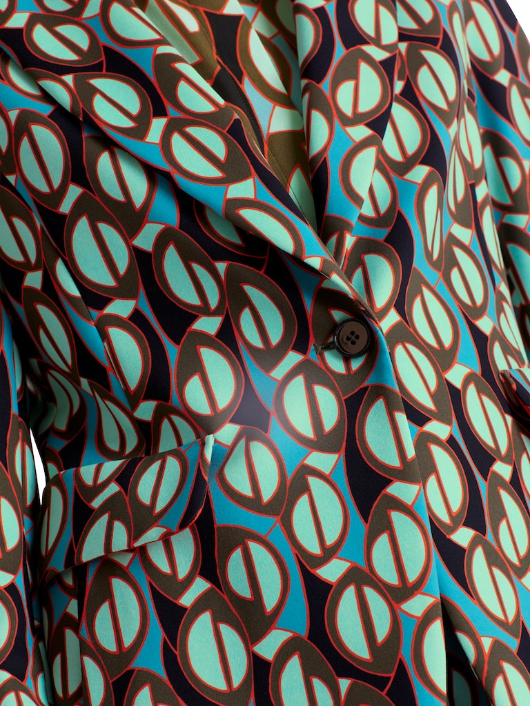 Blazer im grafischen Dessin