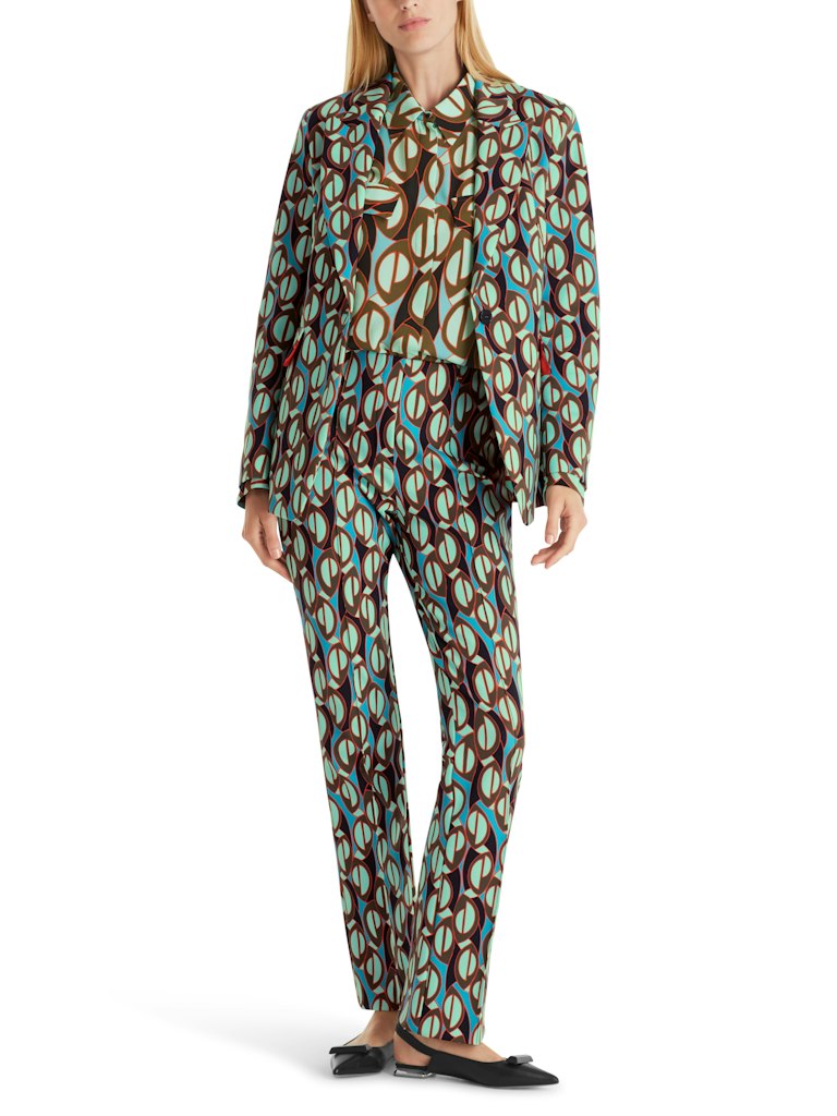 Blazer im grafischen Dessin