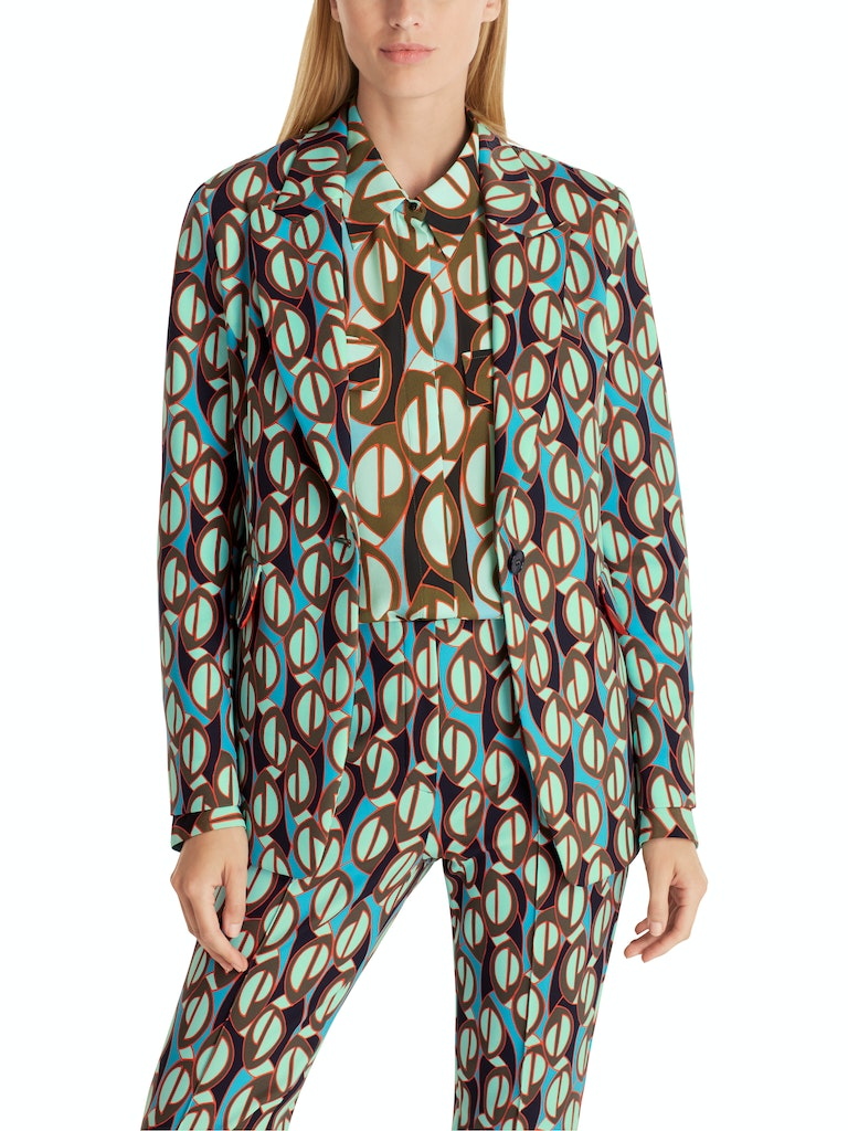 Blazer im grafischen Dessin