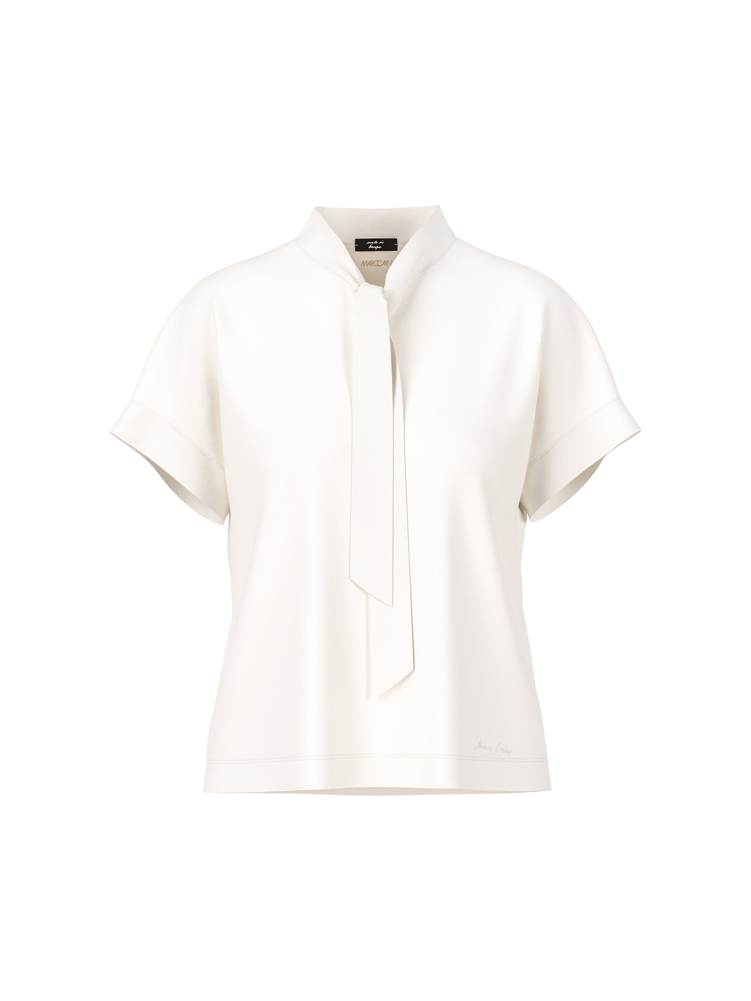 T-Shirt mit Schluppe