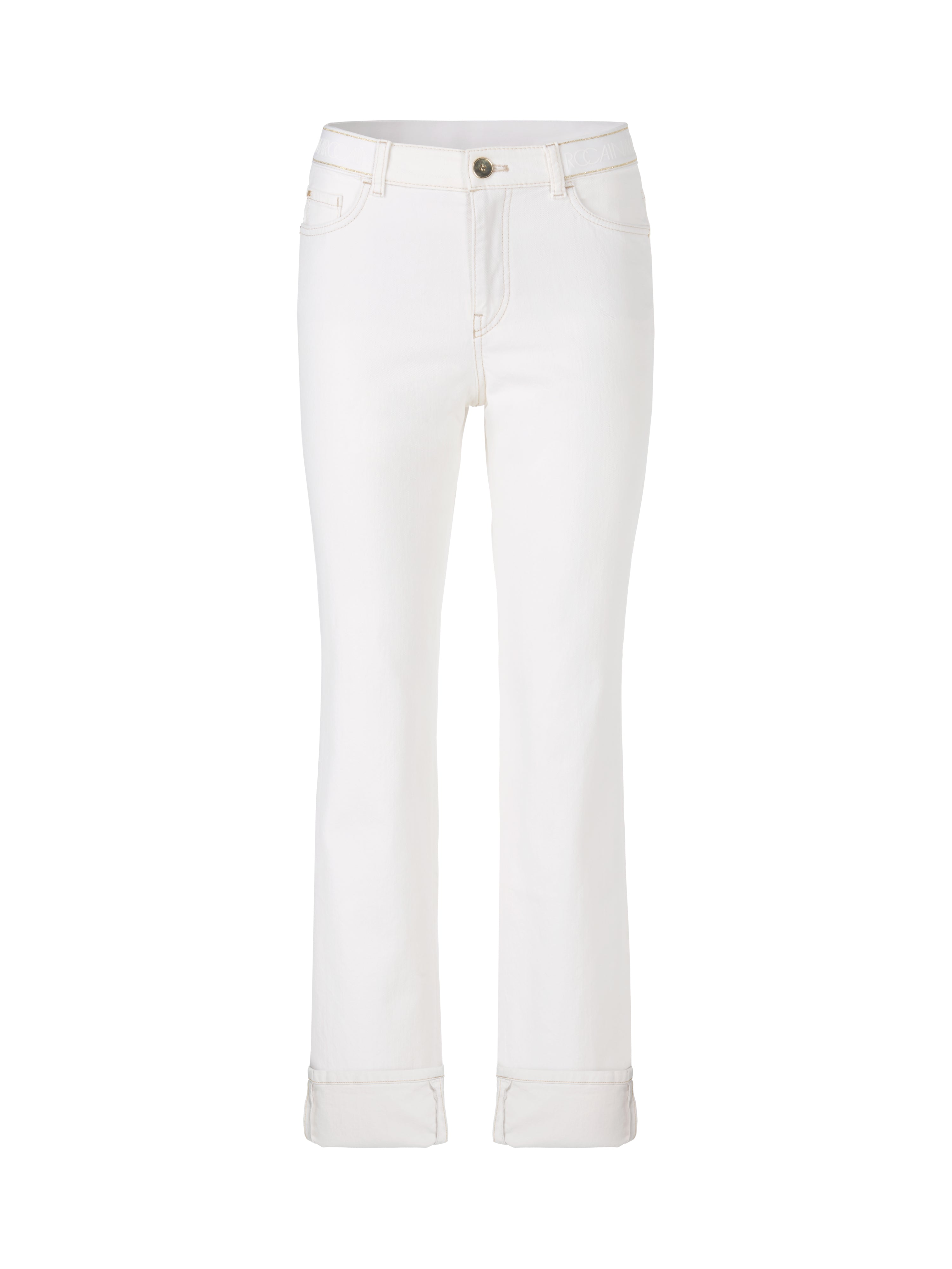 Marc Cain-Colored Jeans FYLI "Rethink Together"-Hosen-Black-Deal-Outlet-by-ARCHIVIST