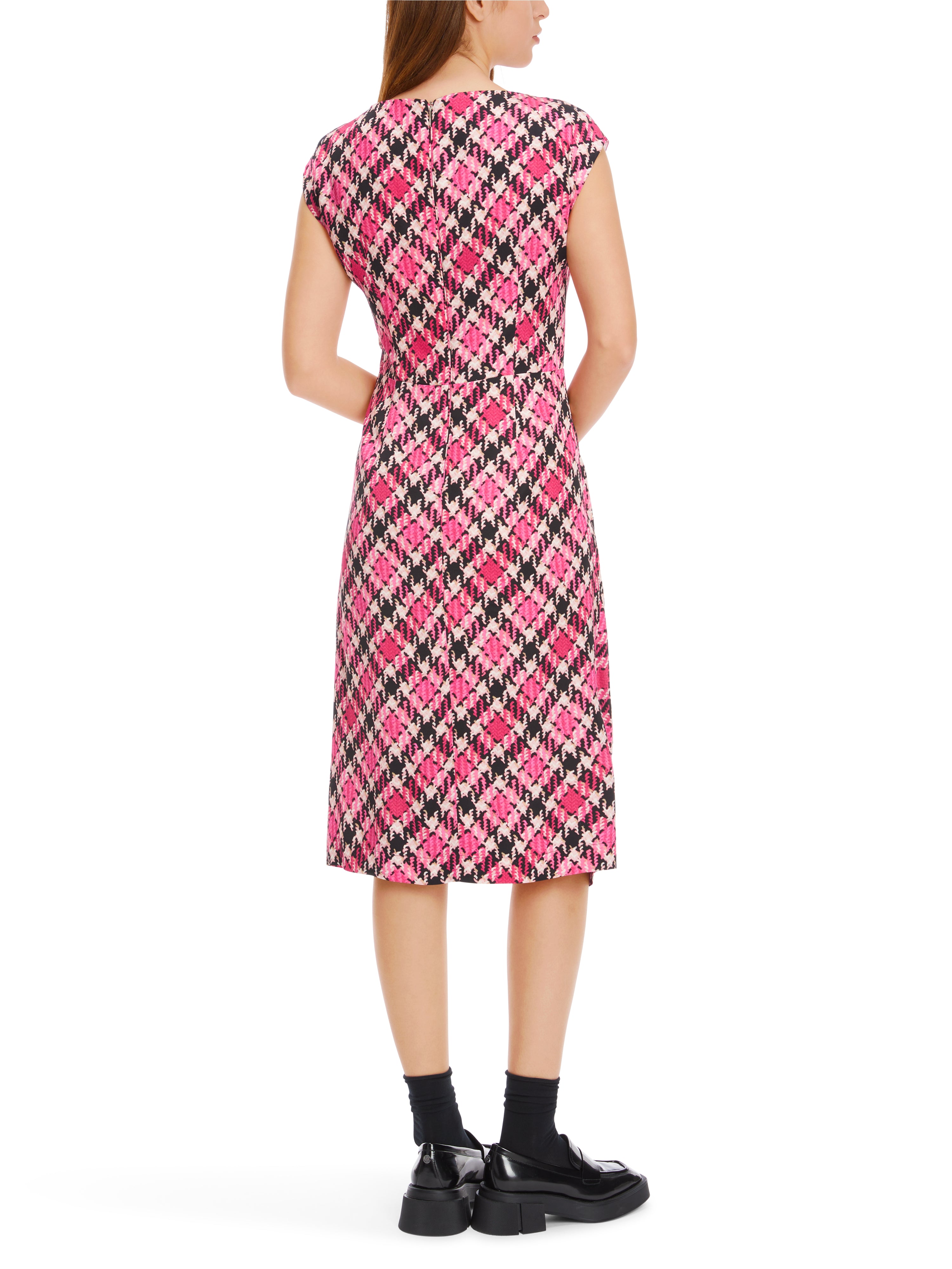 Marc Cain-Viskosekleid mit Drapierung-Kleider & Röcke-Black-Deal-Outlet-by-ARCHIVIST