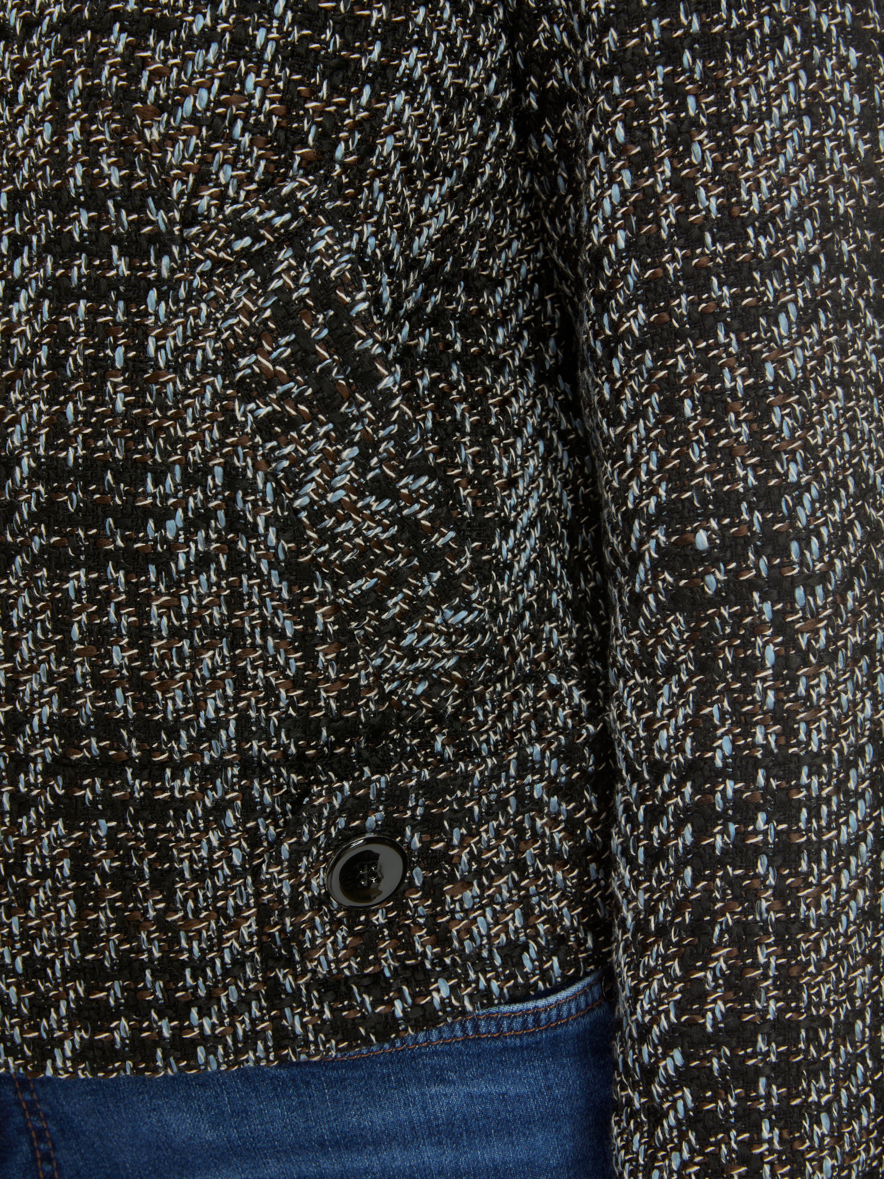 Marc Cain-Sportive Jacke in Retro-Karo-Jacken & Mäntel-Black-Deal-Outlet-by-ARCHIVIST