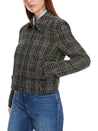 Marc Cain-Sportive Jacke in Retro-Karo-Jacken & Mäntel-Black-Deal-Outlet-by-ARCHIVIST