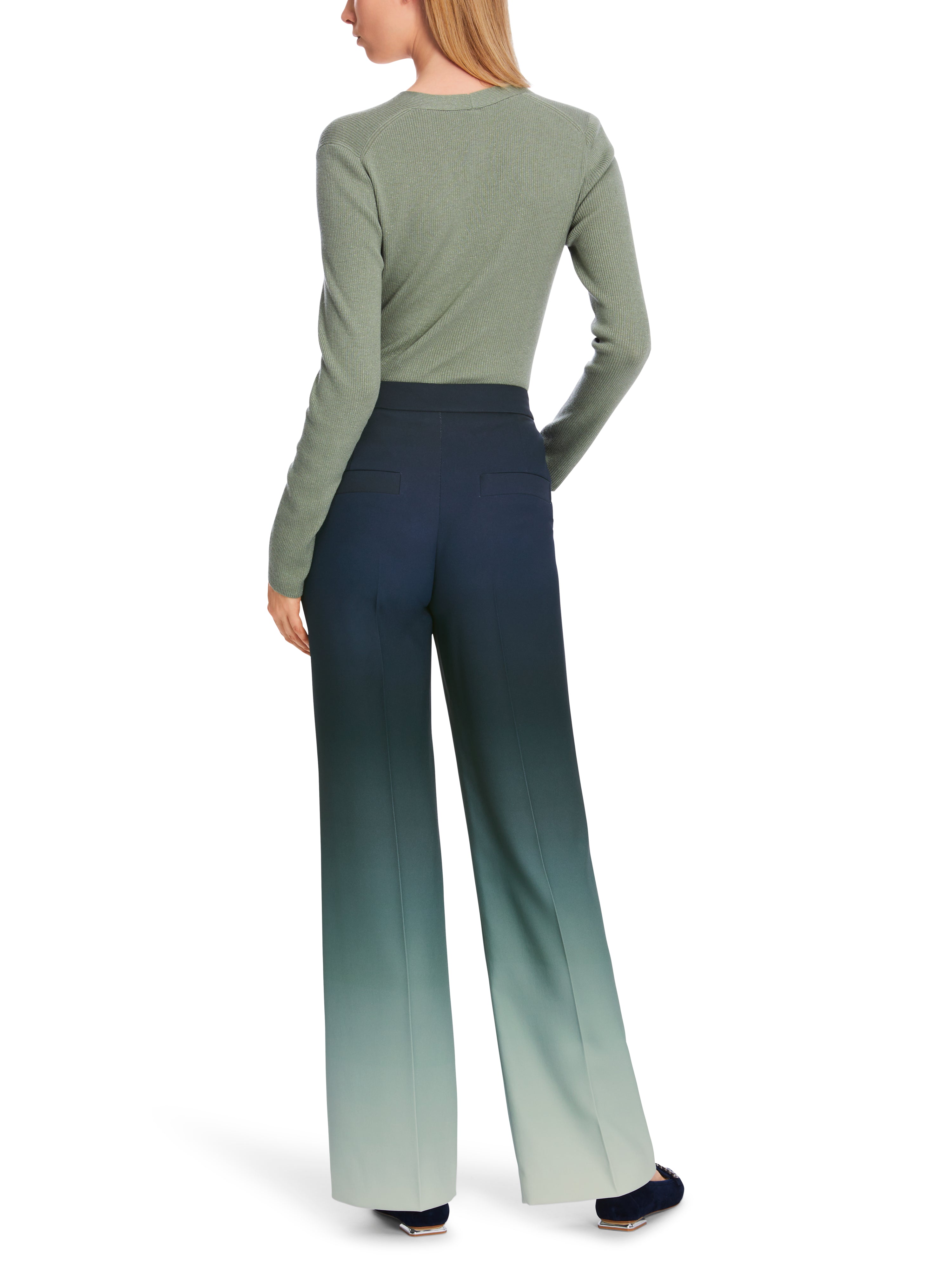 Marc Cain-Modell FAID mit Farbverlauf-Hosen-Black-Deal-Outlet-by-ARCHIVIST