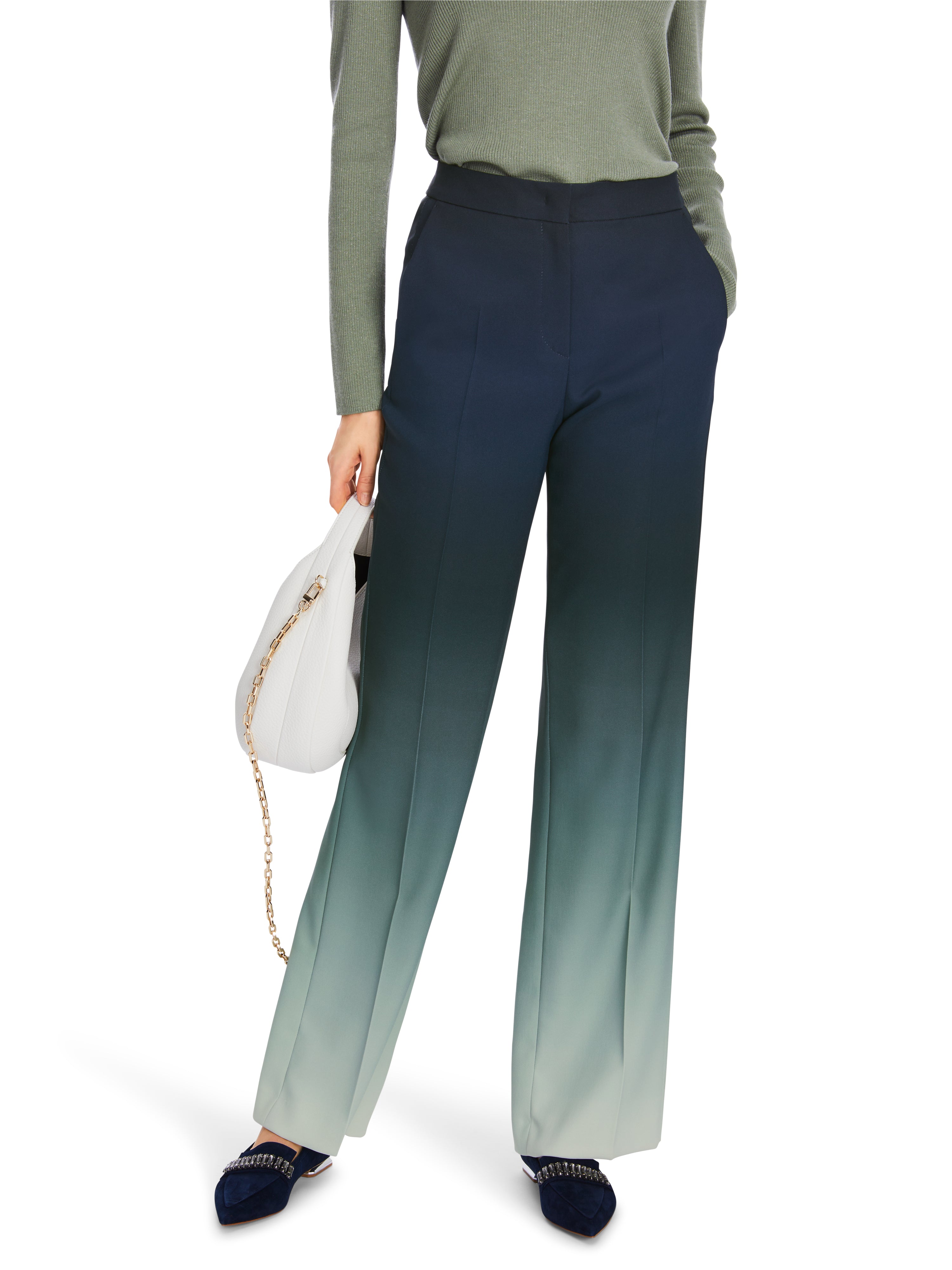 Marc Cain-Modell FAID mit Farbverlauf-Hosen-Black-Deal-Outlet-by-ARCHIVIST