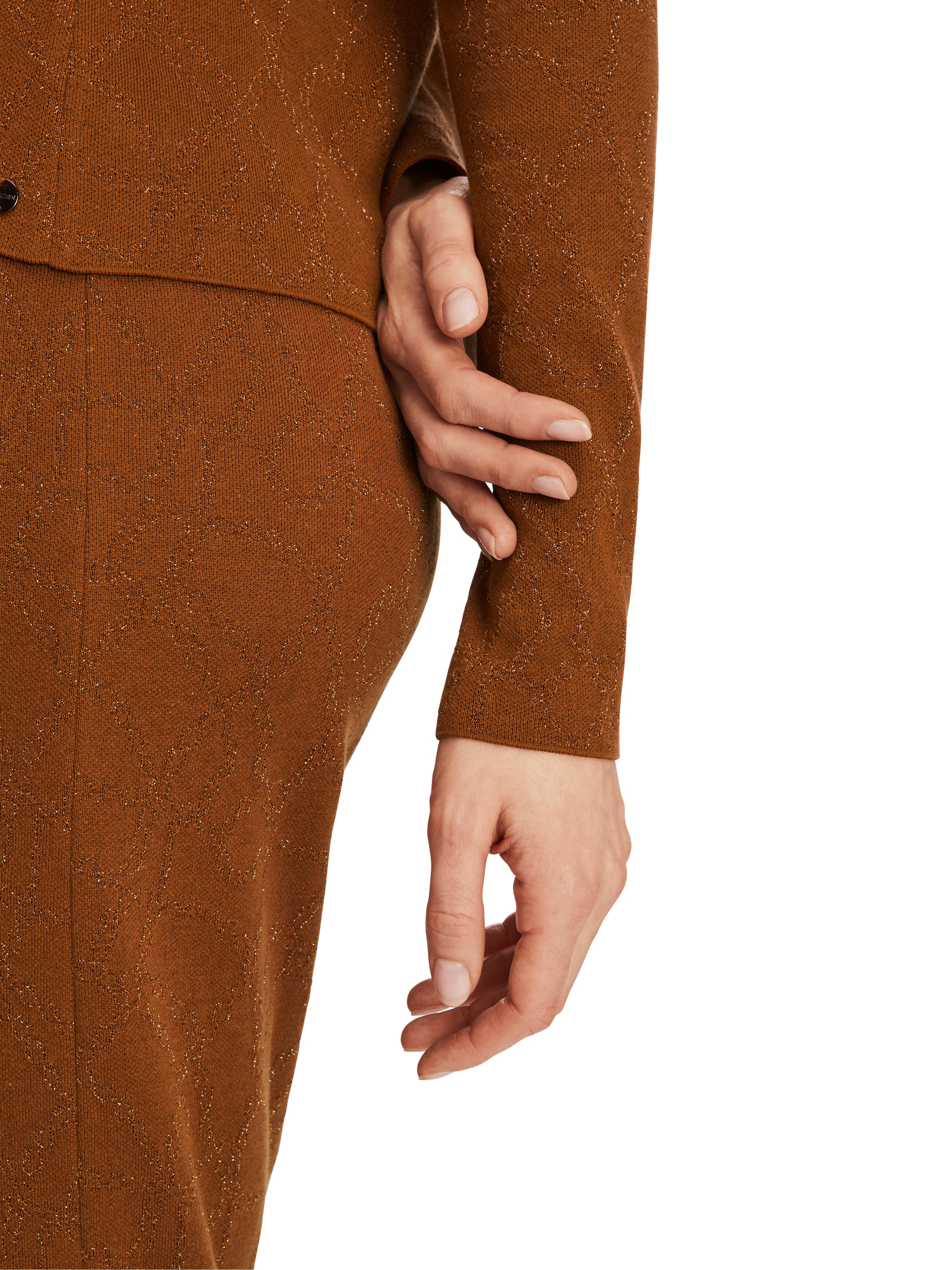 Marc Cain-Sweater "Rethink Together" mit Lurex-Strick & Pullover-Black-Deal-Outlet-by-ARCHIVIST