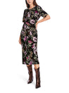 Marc Cain-Floral gemustertes Kleid-Kleider & Röcke-Black-Deal-Outlet-by-ARCHIVIST