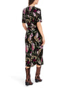 Marc Cain-Floral gemustertes Kleid-Kleider & Röcke-Black-Deal-Outlet-by-ARCHIVIST
