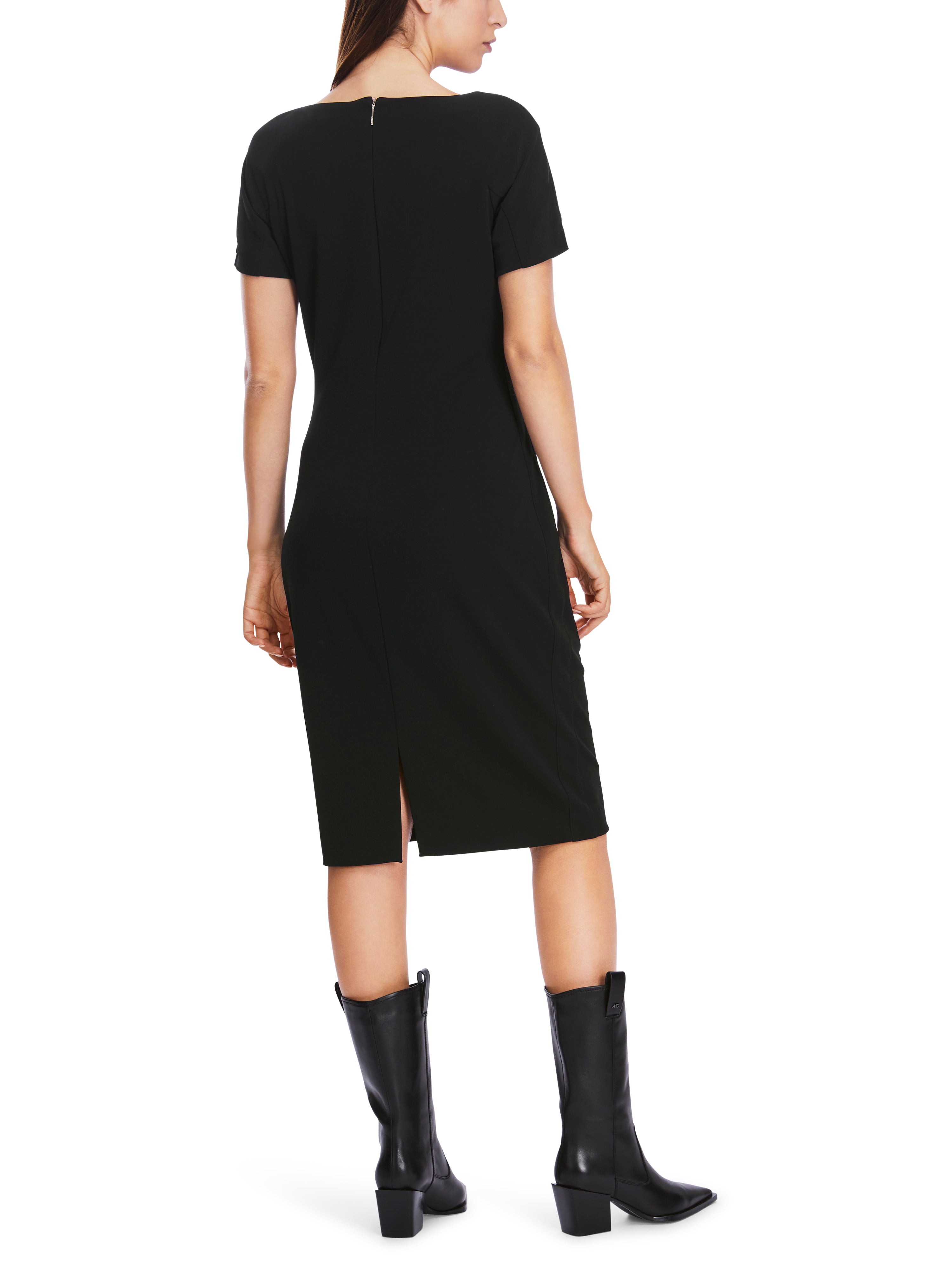 Marc Cain-Kleid mit Wickeleffekt-Kleider & Röcke-Black-Deal-Outlet-by-ARCHIVIST