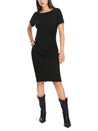 Marc Cain-Kleid mit Wickeleffekt-Kleider & Röcke-Black-Deal-Outlet-by-ARCHIVIST